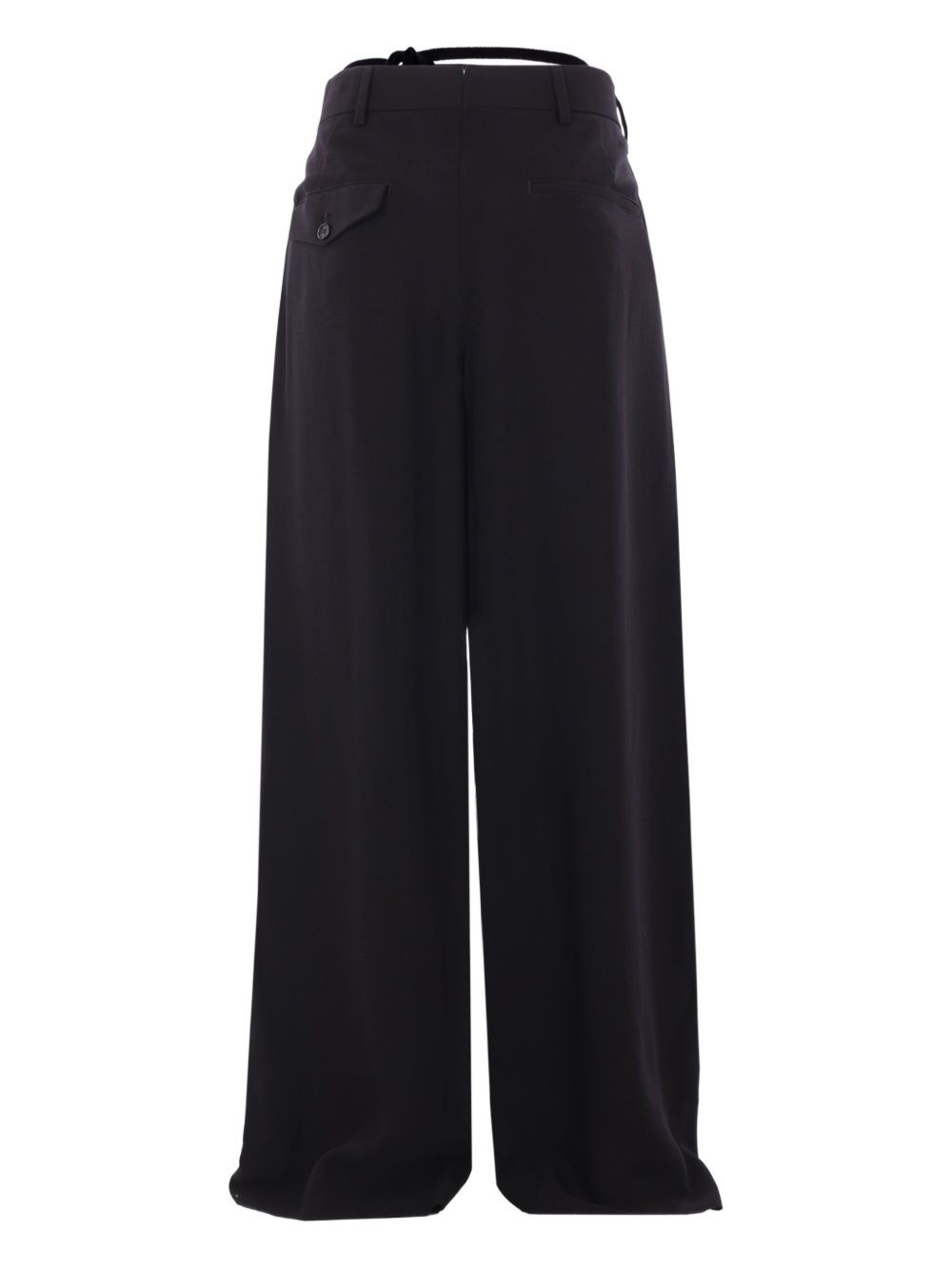 Anneke tie-waist palazzo pants - 2