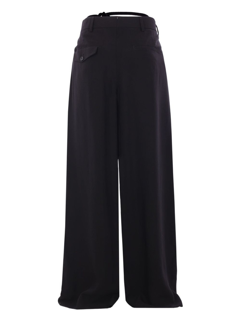 Ann Demeulemeester Anneke tie-waist palazzo pants outlook