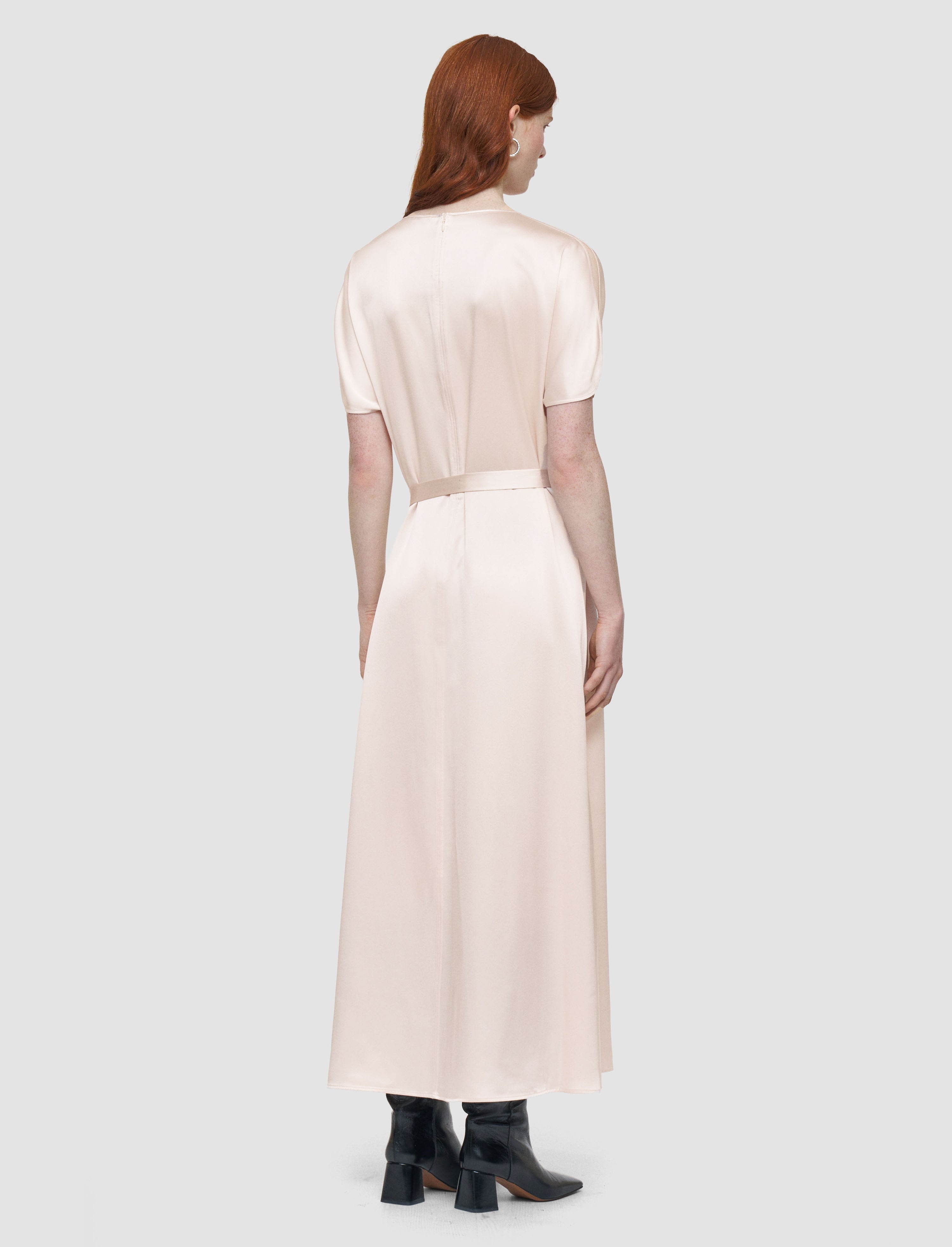 Daviel Silk Satin Dress - 3