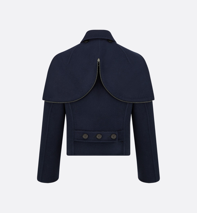 Peacoat with Zipped Hood 3