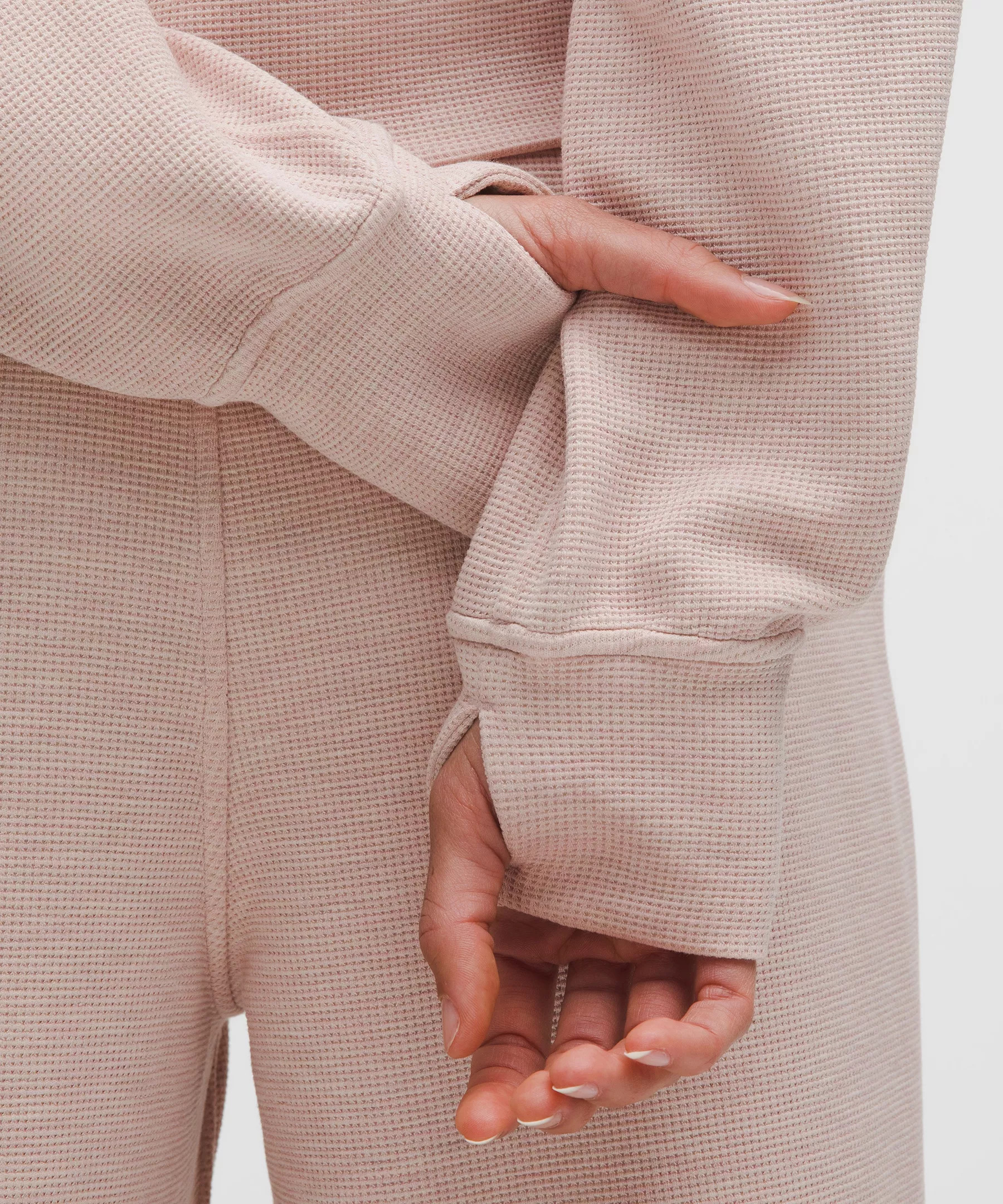 Scuba Oversized Full-Zip Hoodie *Waffle - 6