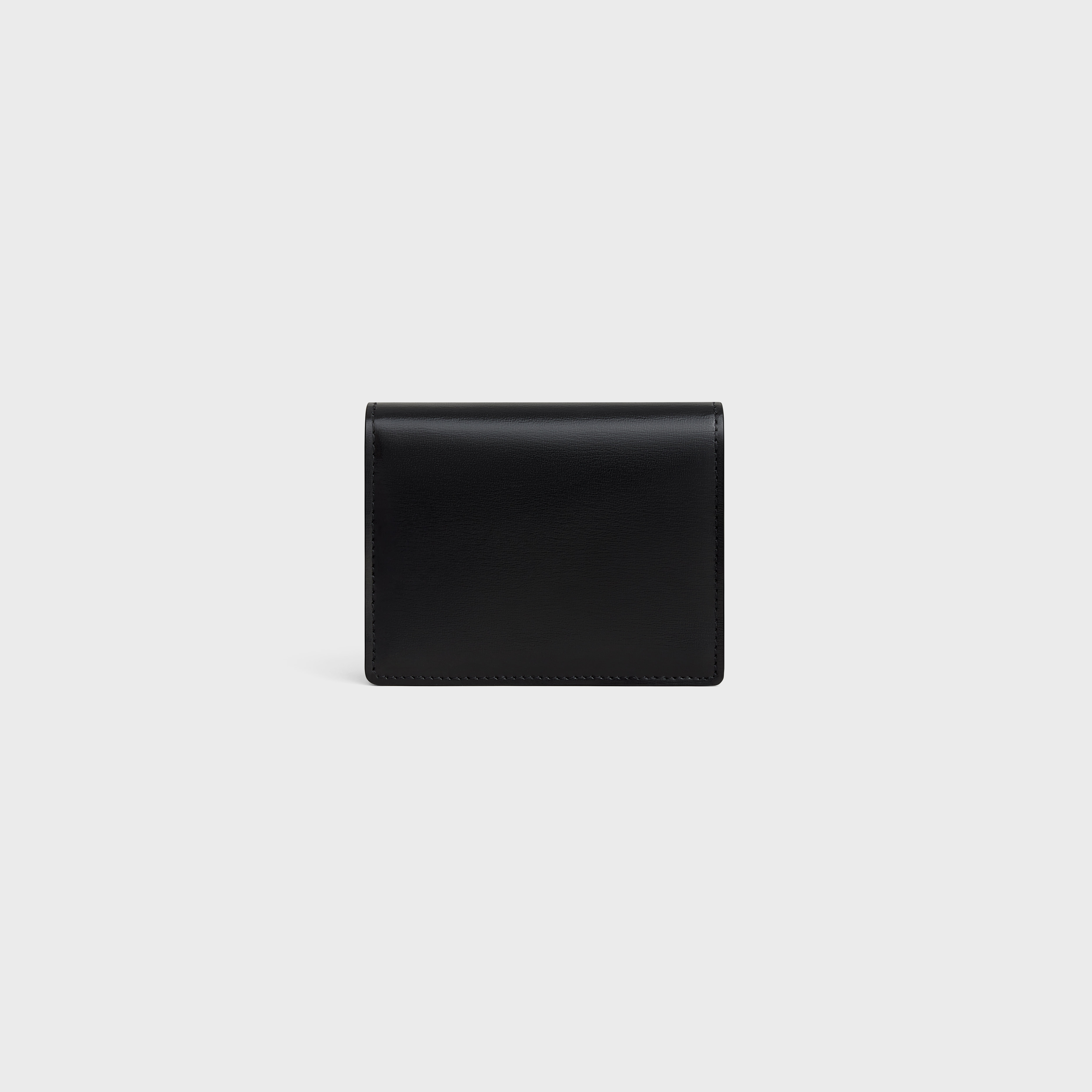 TRIOMPHE BUSINESS CARD HOLDER in SHINY CALFSKIN - 3