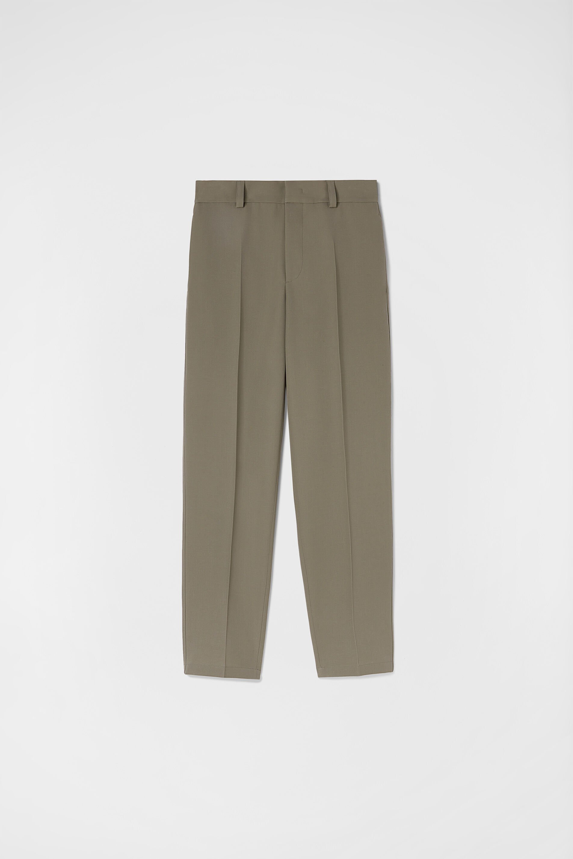 Wool Gabardine Trousers - 1