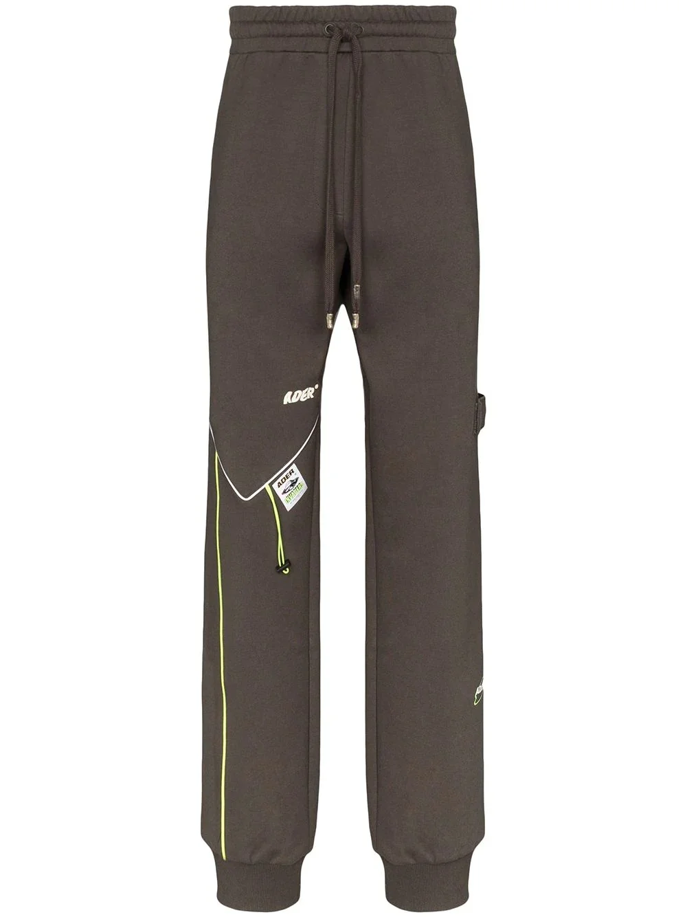 drawstring track pants - 1