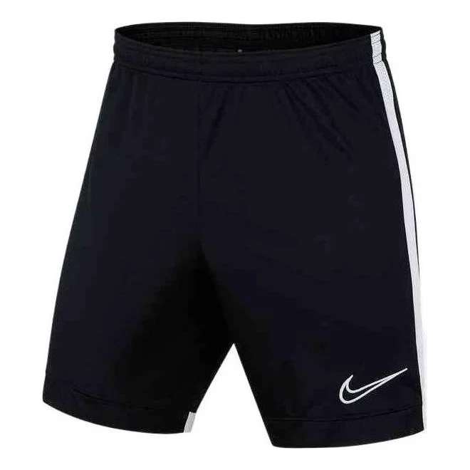 Men's Nike Stripe Logo Printing Elastic Waistband Casual Shorts Black DB8241-010 - 1