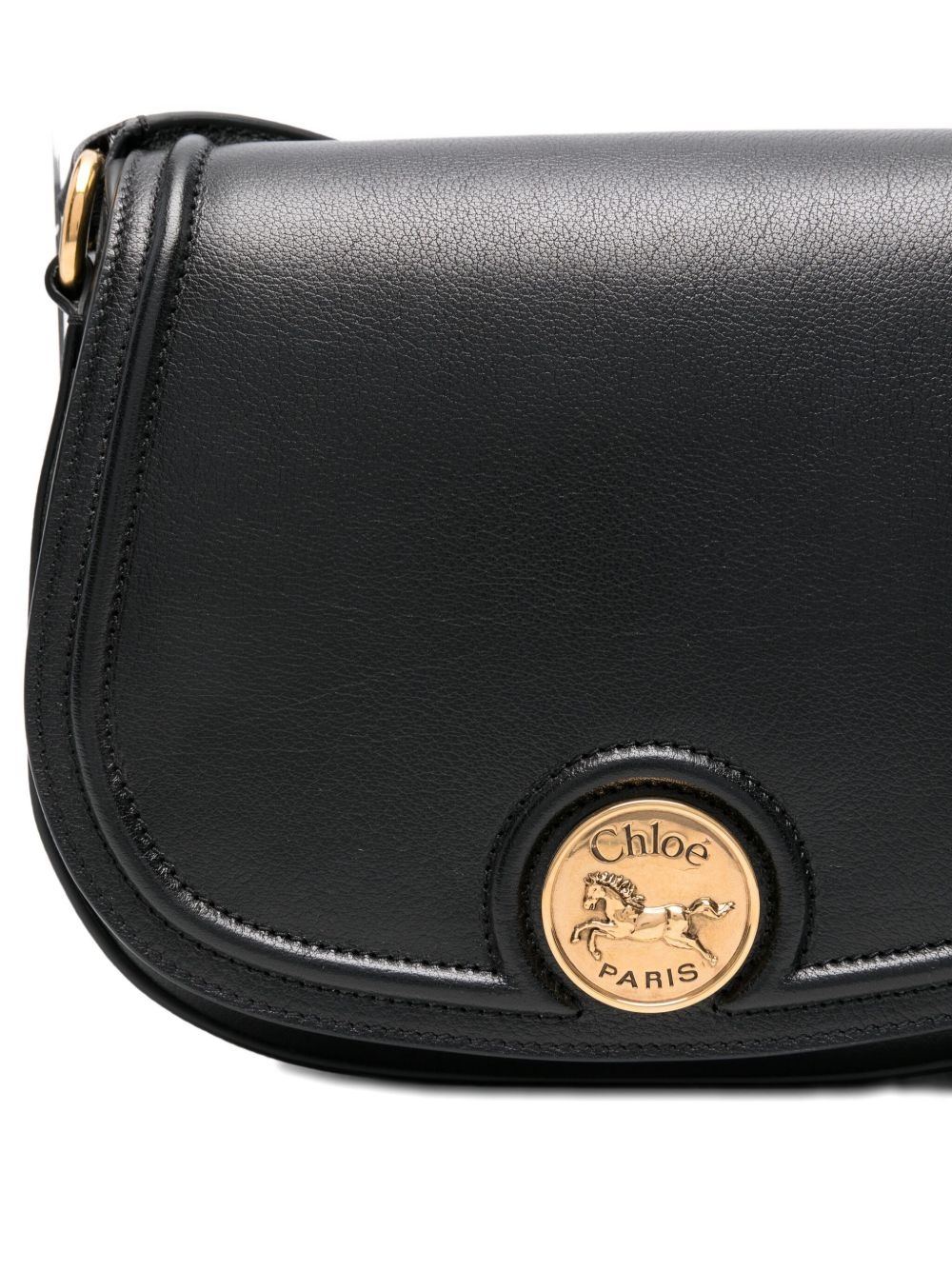 Horse Medal leather cross body bag - 4