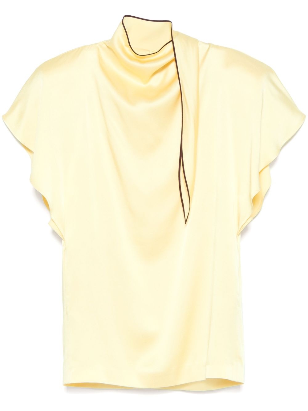 tie-detail mini dress - 1