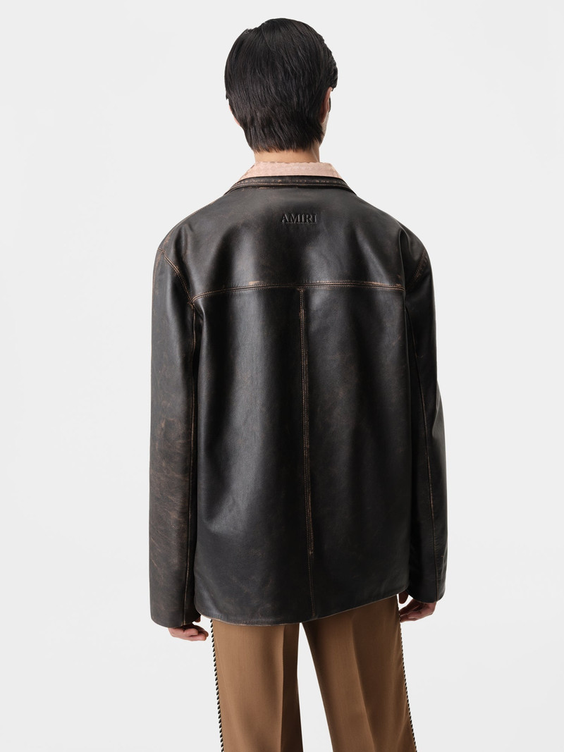 TUMBLED LEATHER SB JACKET 4