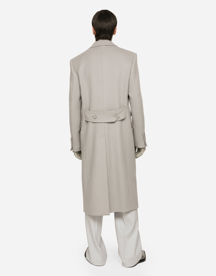 Single-breasted double cashmere coat - 3