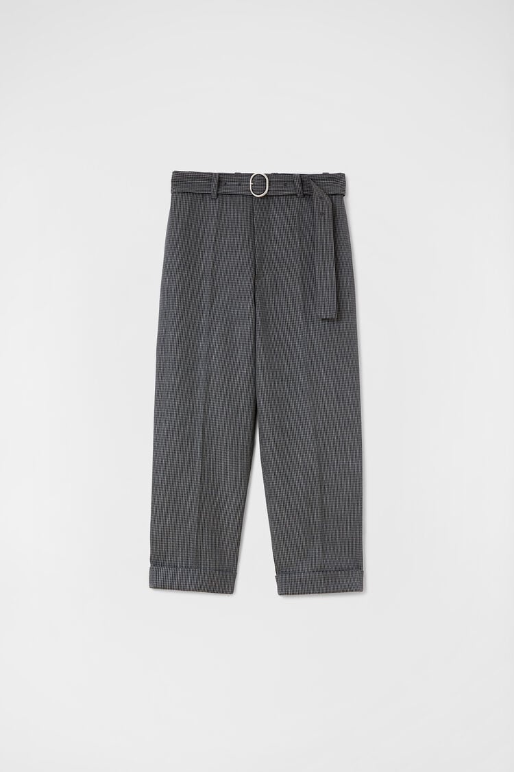 Belted Trousers - 1