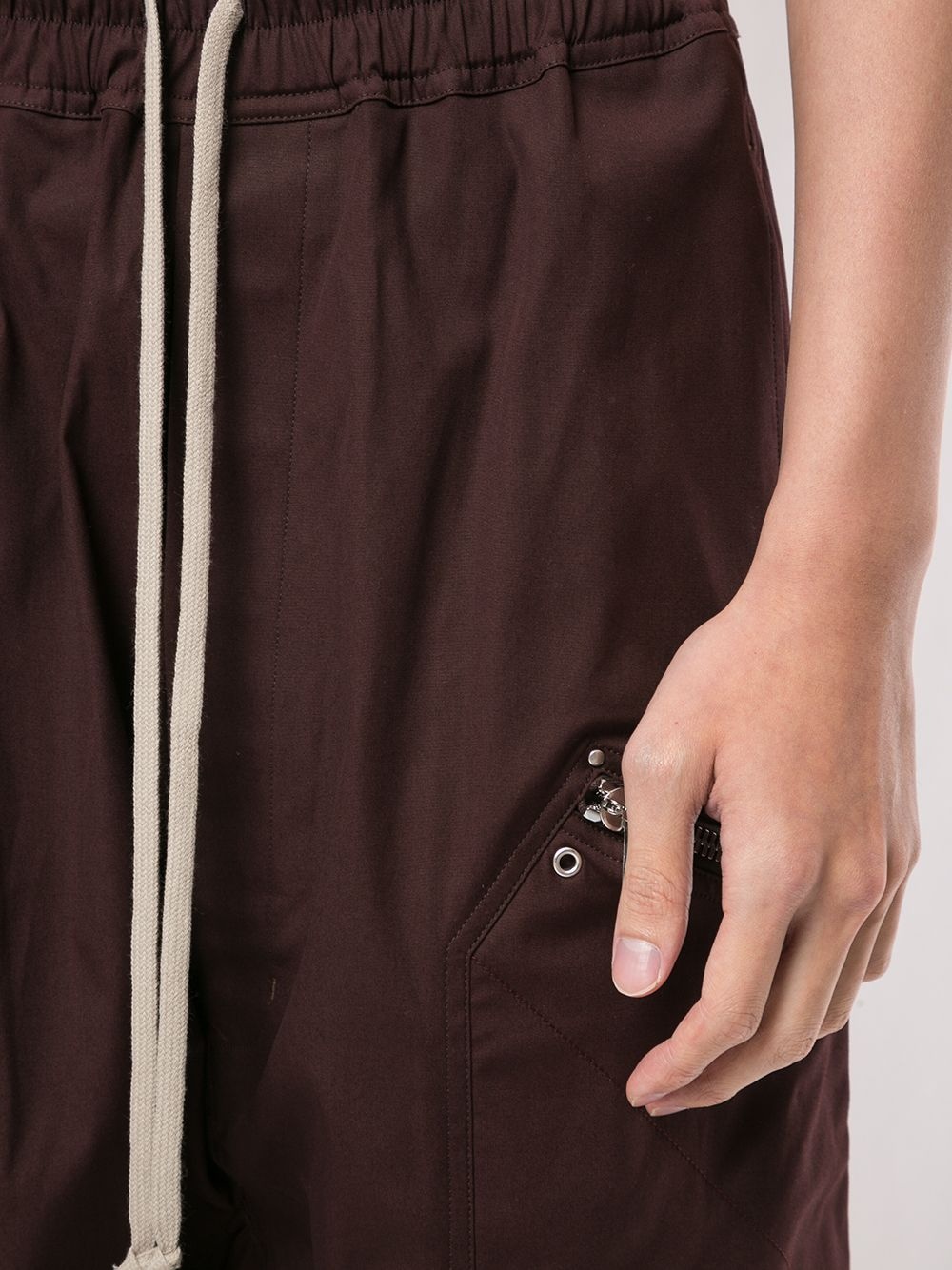 Performa dropped-crotch shorts - 5