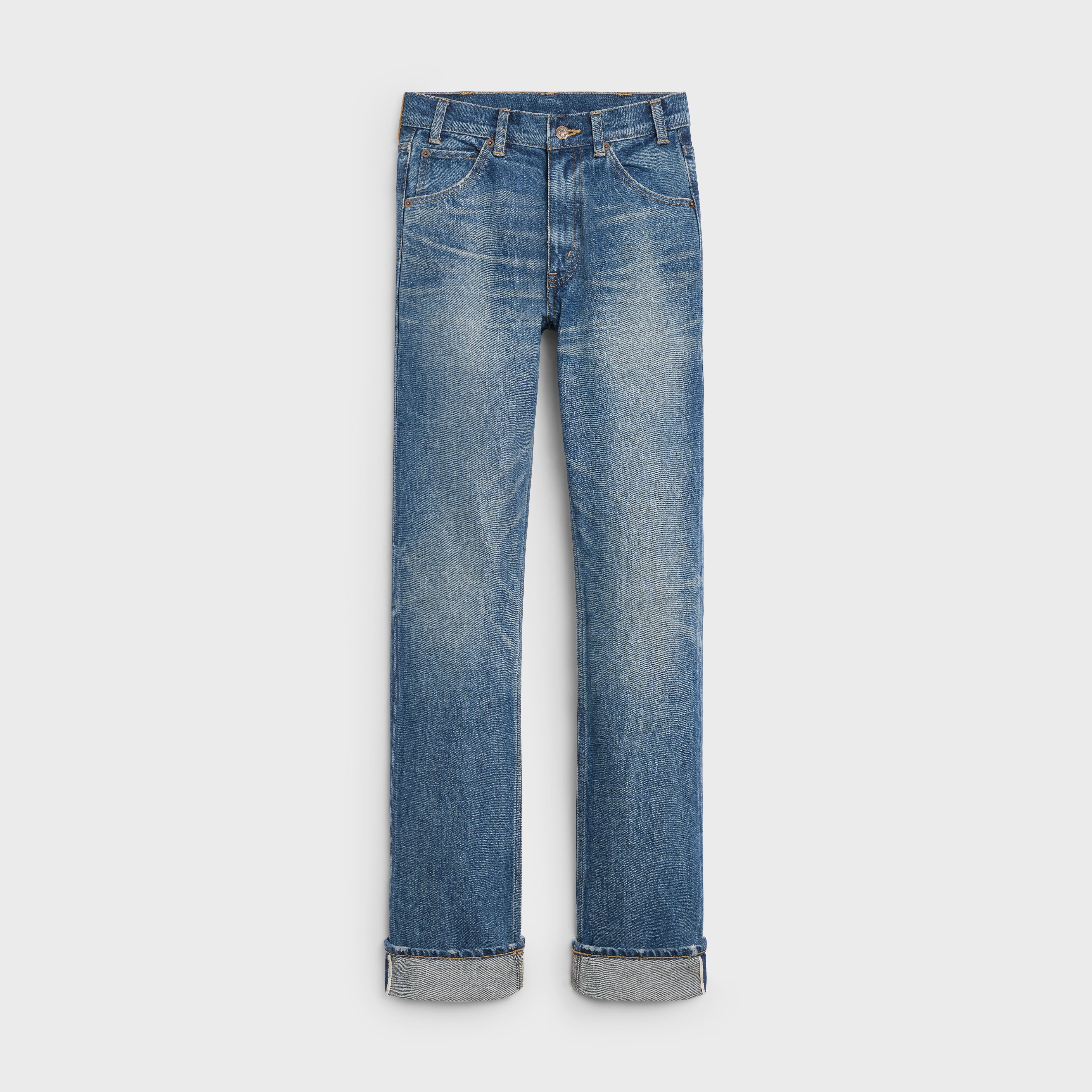 DYLAN STRAIGHT-CUT JEANS IN UNION WASH DENIM - 1