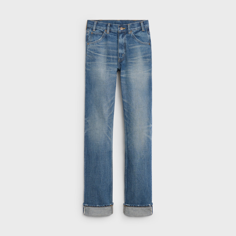 DYLAN STRAIGHT-CUT JEANS IN UNION WASH DENIM 1
