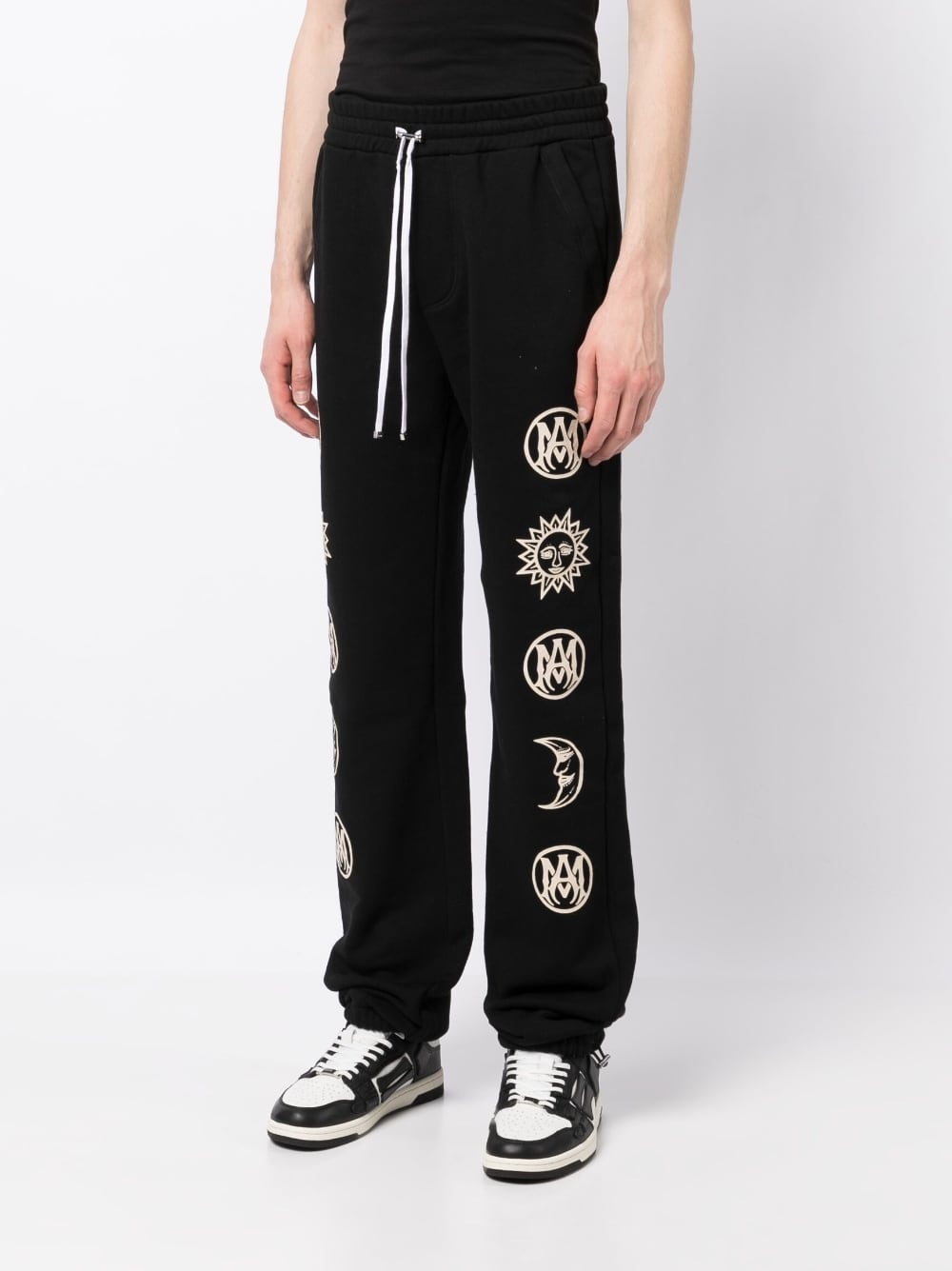 graphic-print trousers - 3