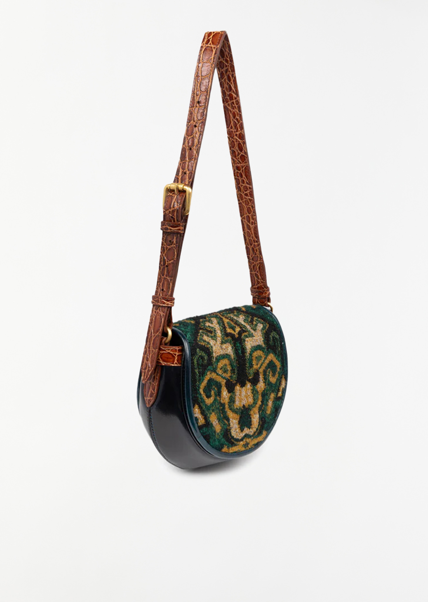 Arca Round Leather Bag - 2
