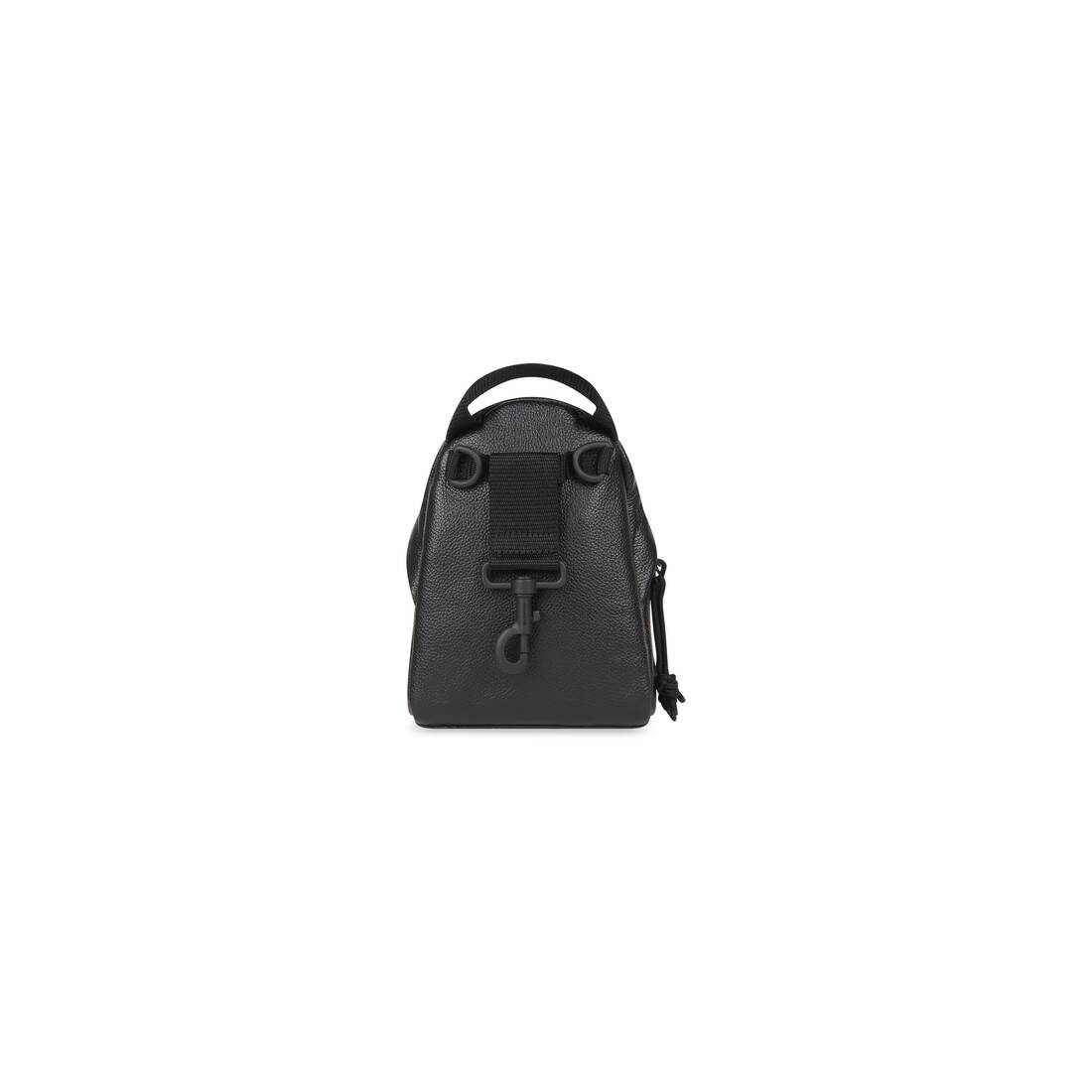 Men's Explorer Mini Crossbody Backpack in Black - 4