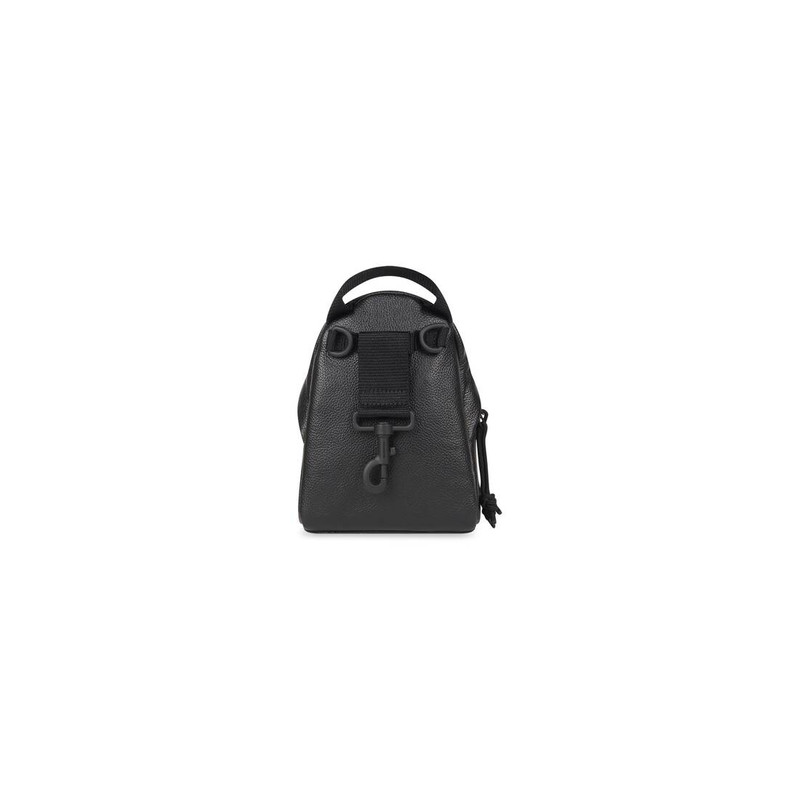 Men's Explorer Mini Crossbody Backpack in Black 4