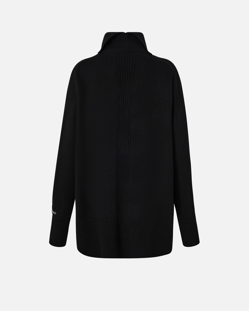 WOOL MINI DRESS WITH HIGH NECK 6