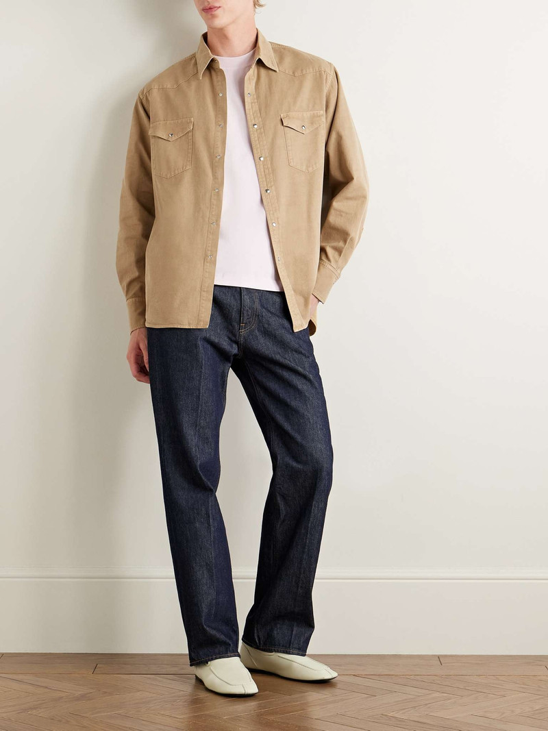 AURALEE Cotton-Twill Shirt outlook