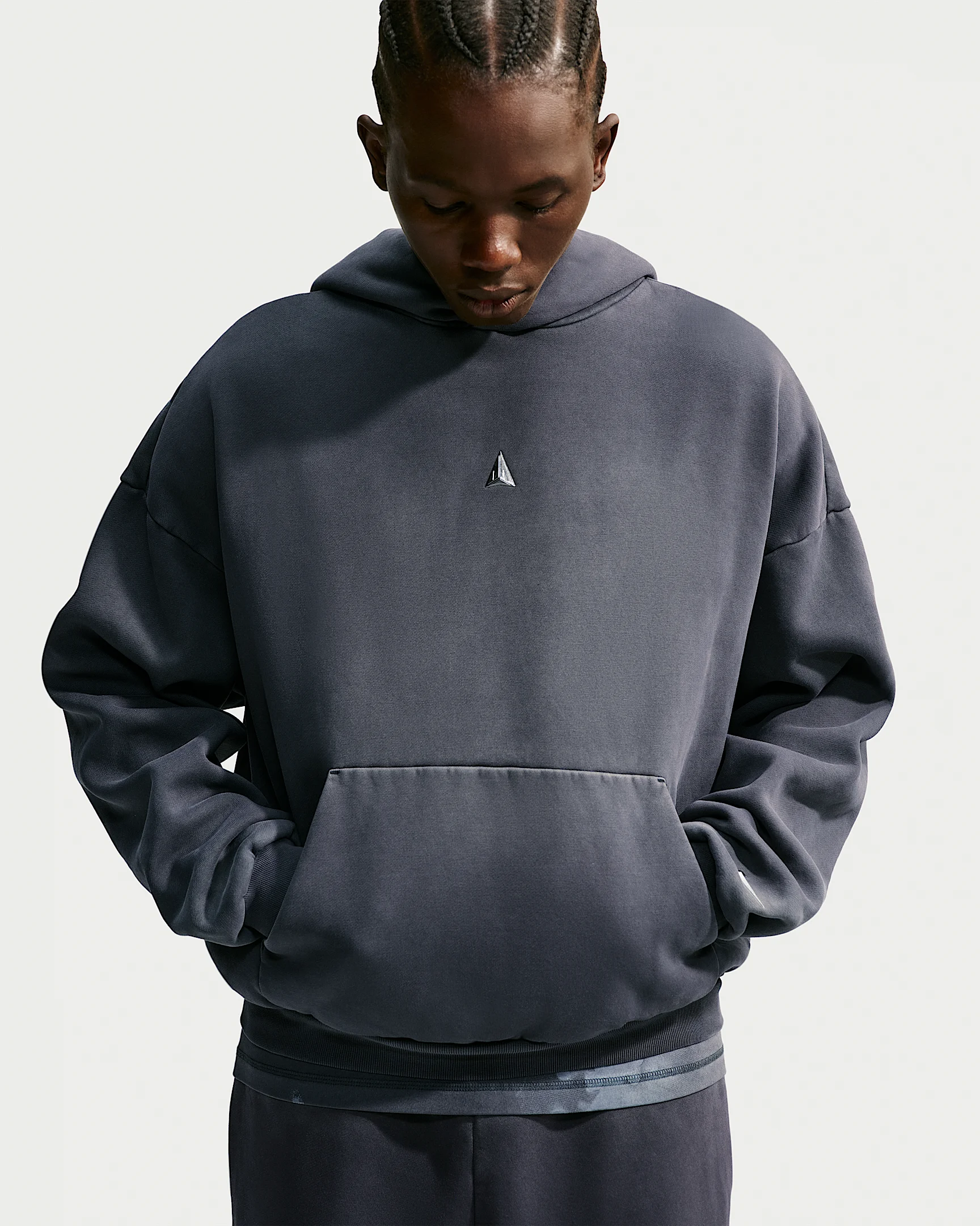 Ja Standard Issue Men's Therma-FIT Fleece Pullover Basketball Hoodie - 1
