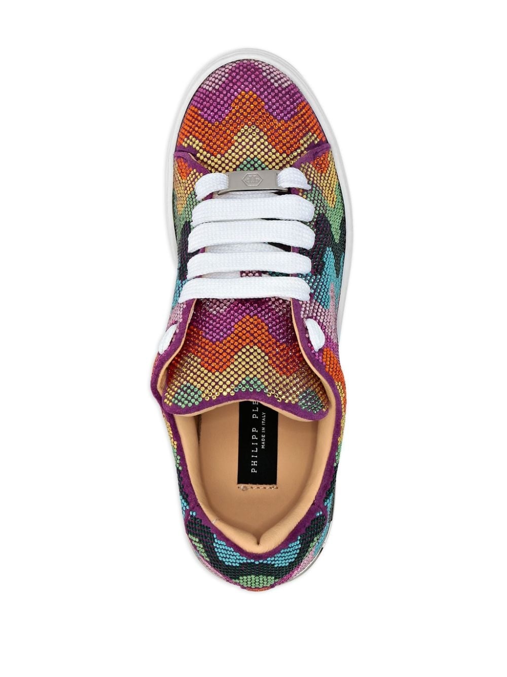 Crystal Waves Rainbow suede sneakers - 3