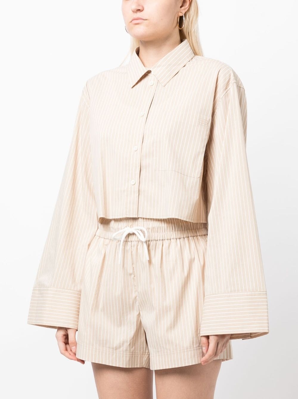 classic-collar long-sleeve shirt - 3