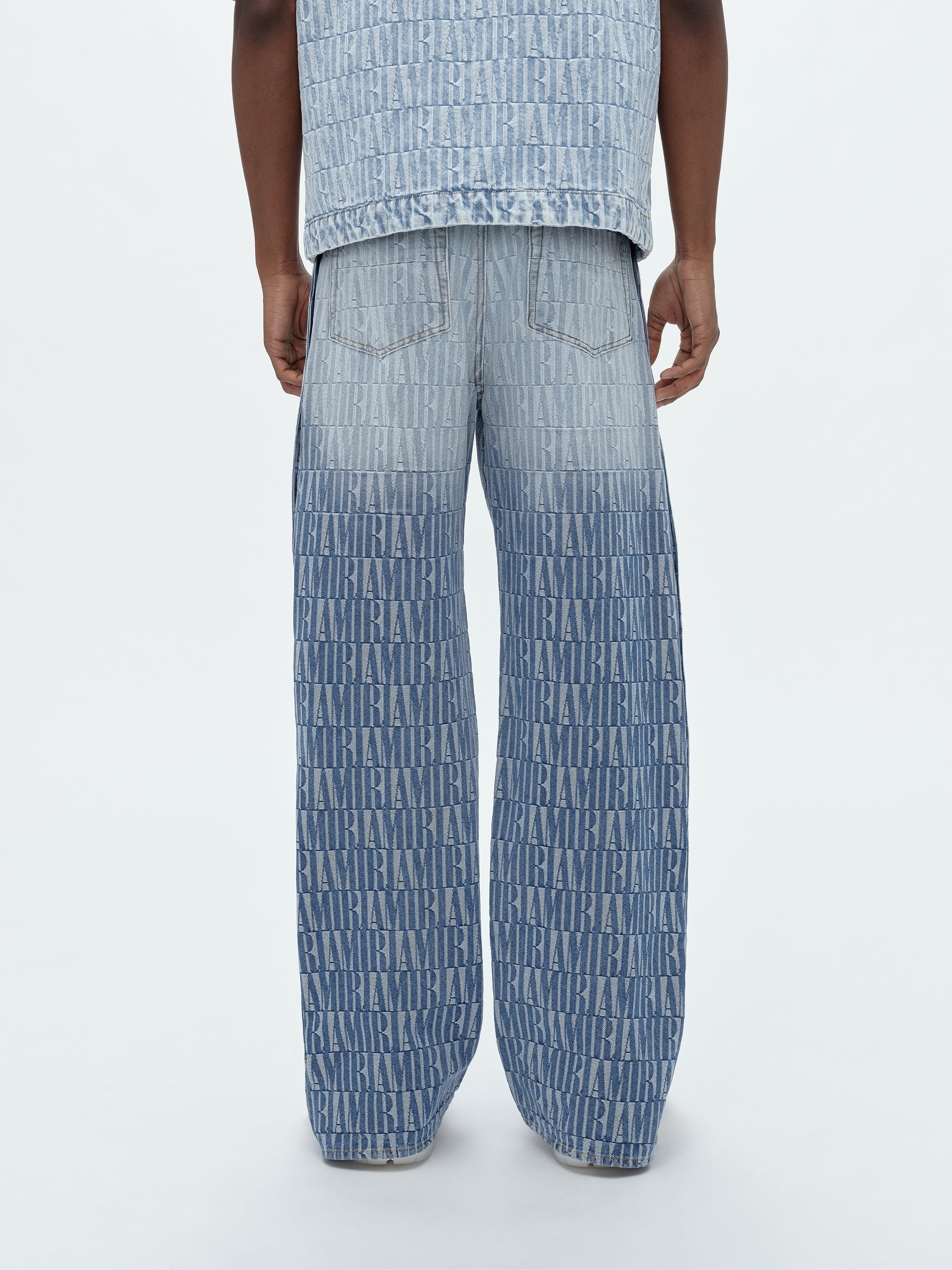 AMIRI JACQUARD SNAP OFF PANT - 5