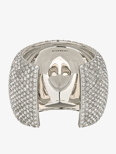 Givenchy 4G CLAW BRACELET IN METAL WITH CRYSTALS outlook