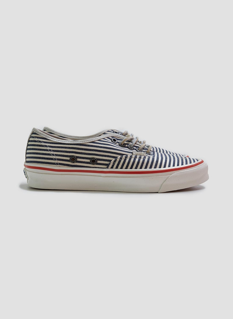 Vans Vault x Nigel Cabourn OG Authentic LX in Stripes Navy 1