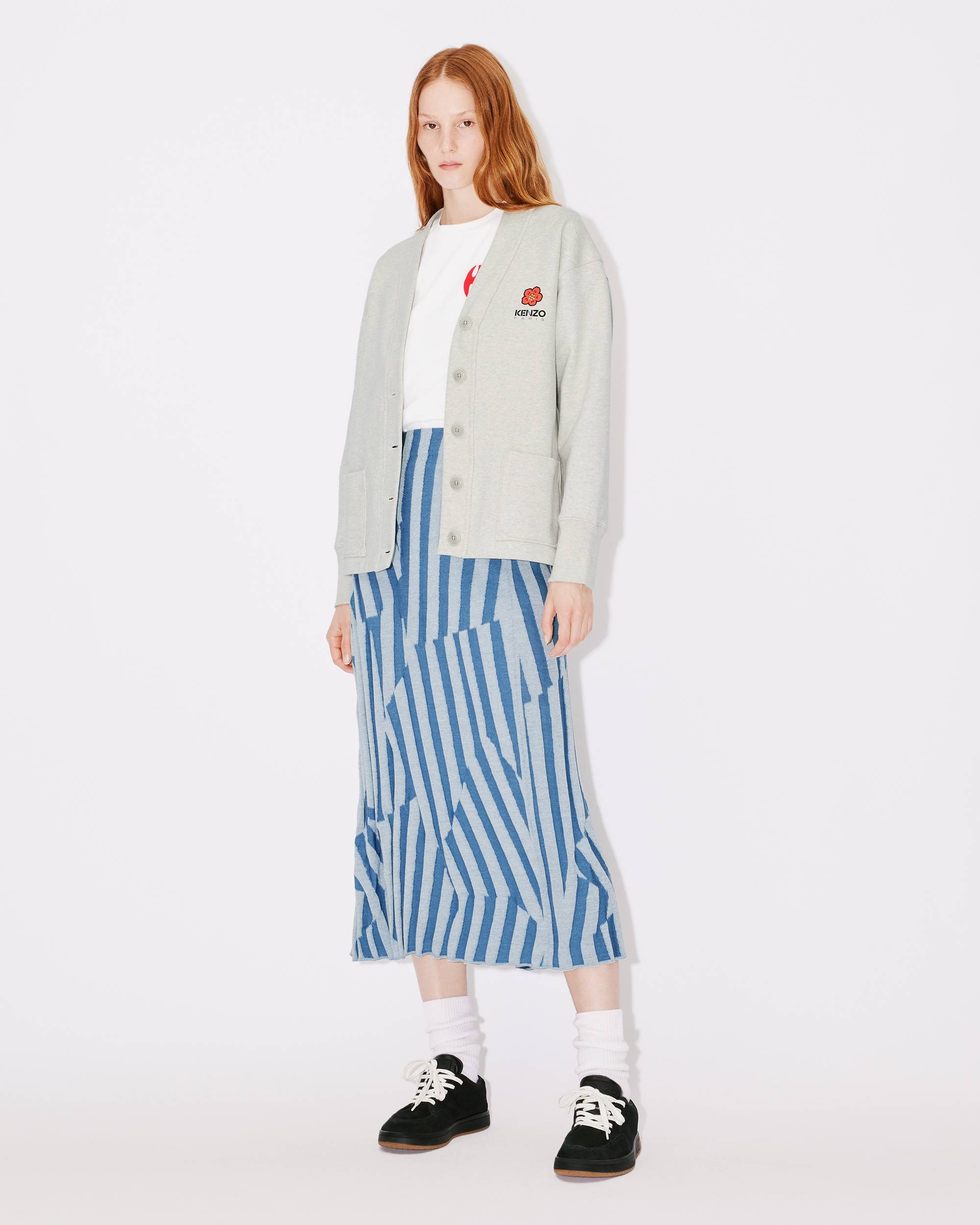 KENZO Dazzle Stripe midi skirt - 3