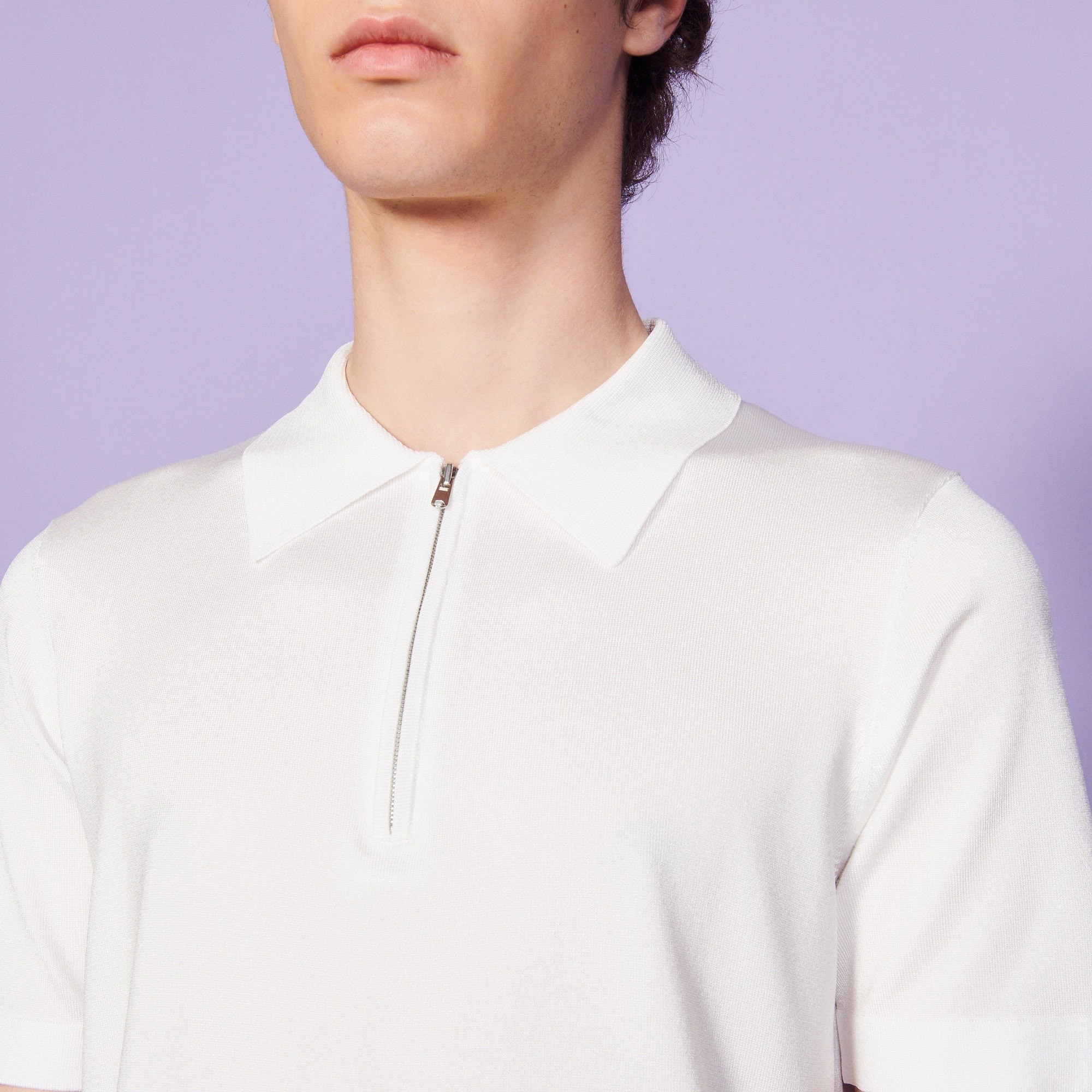 Knitted polo shirt - 5