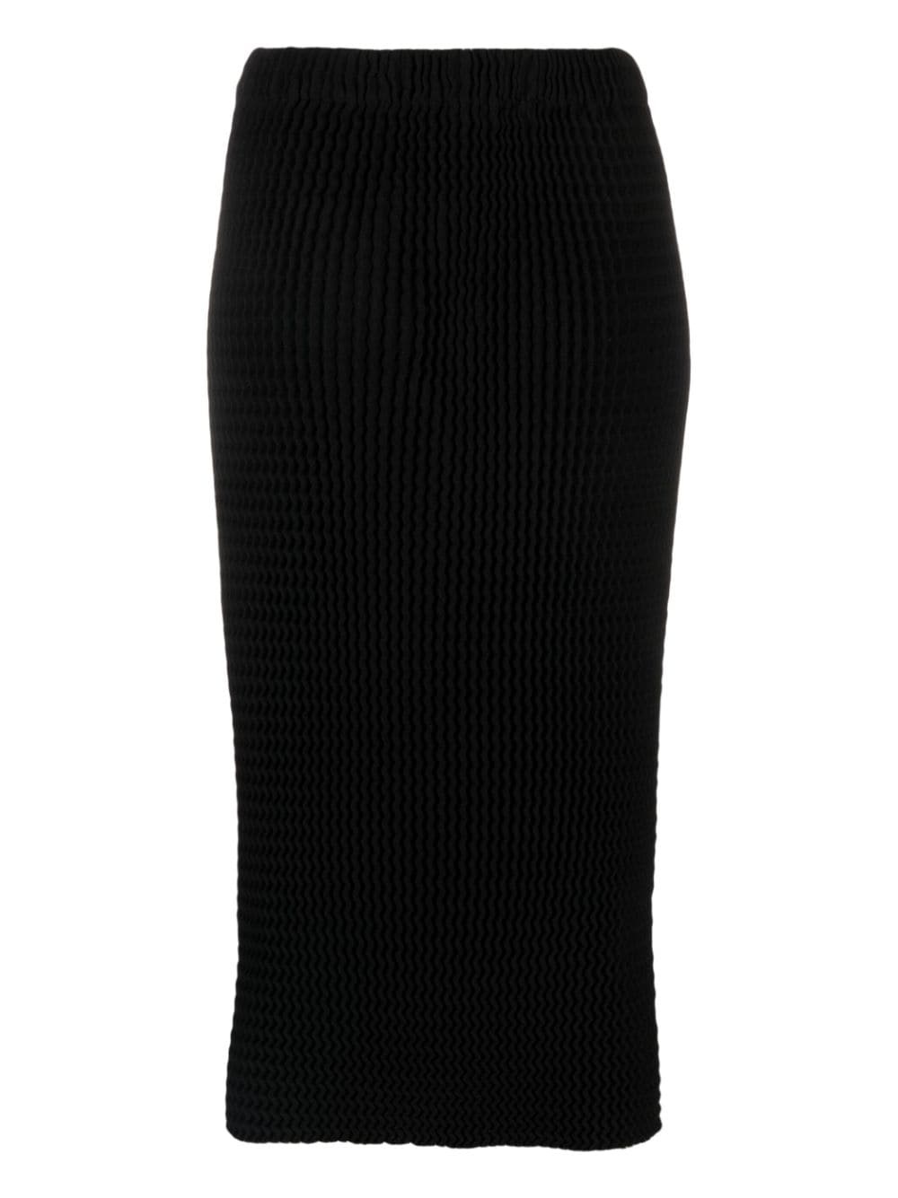 plissÃ© straight skirt - 2