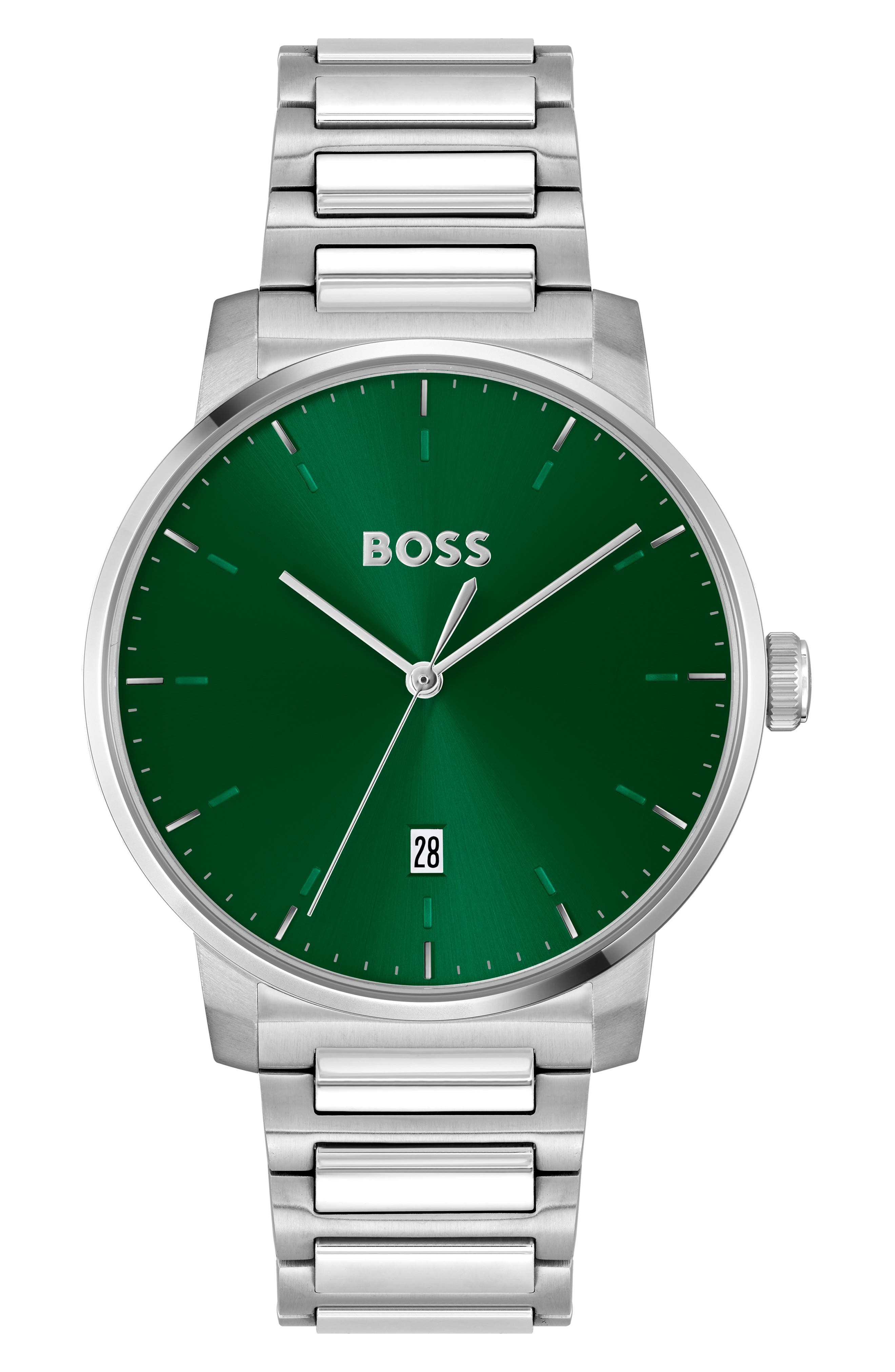 BOSS Dean Bracelet Watch, 41mm in Green at Nordstrom - 1