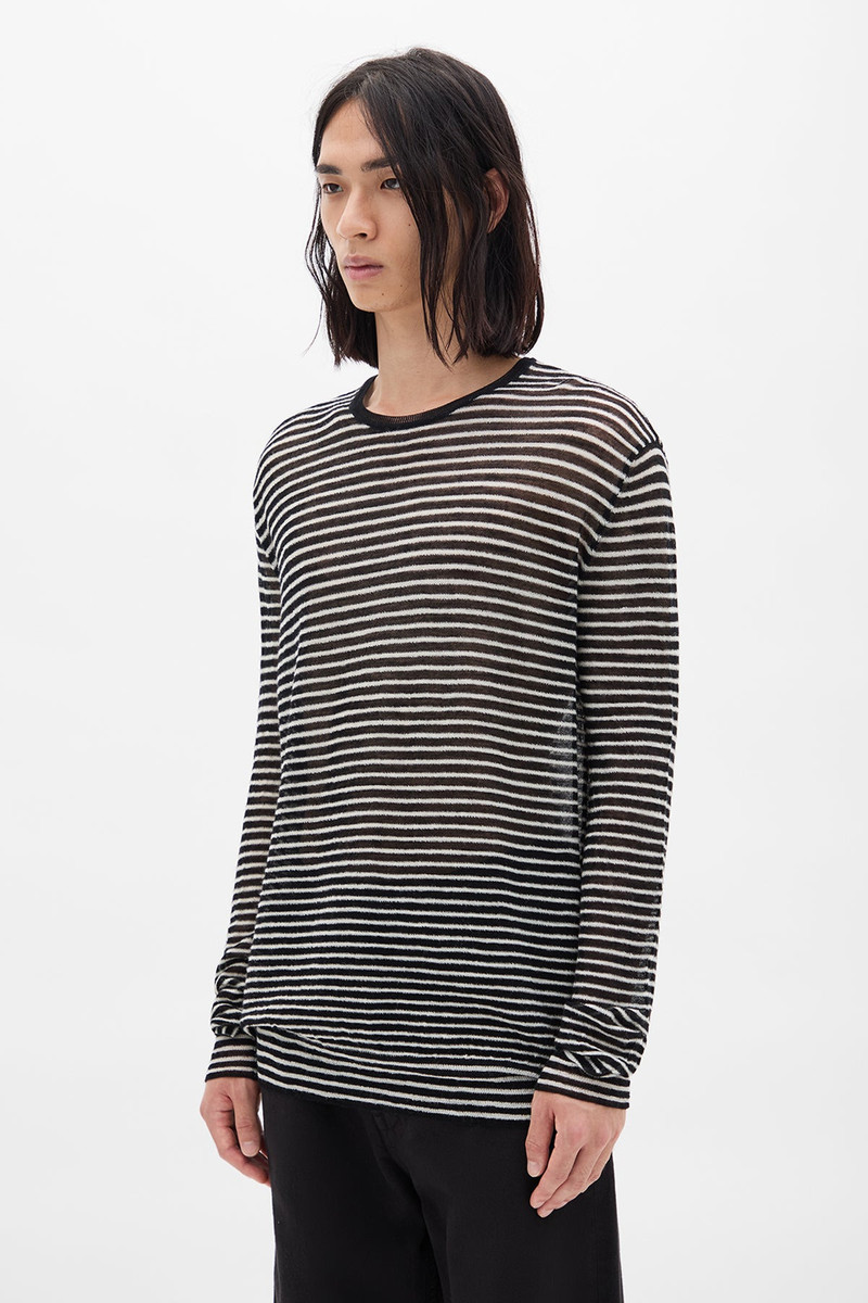 Ann Demeulemeester Racin Crew Neck Light Sweater outlook