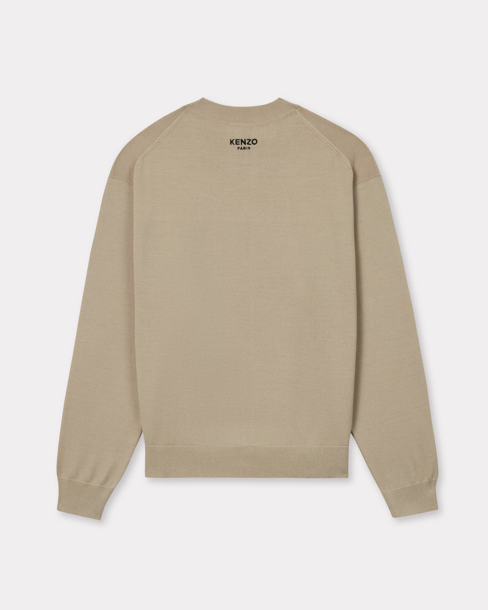 'KENZO Pop' embroidered jumper in merino wool - 2