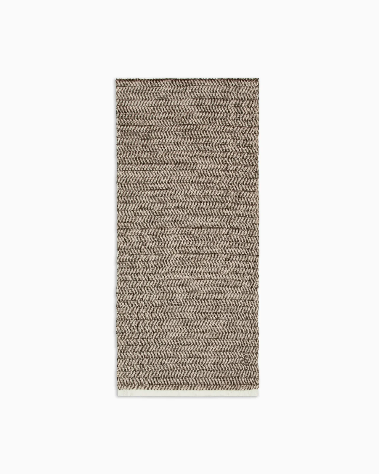 SILK, VISCOSE AND COTTON JACQUARD STOLE - 1