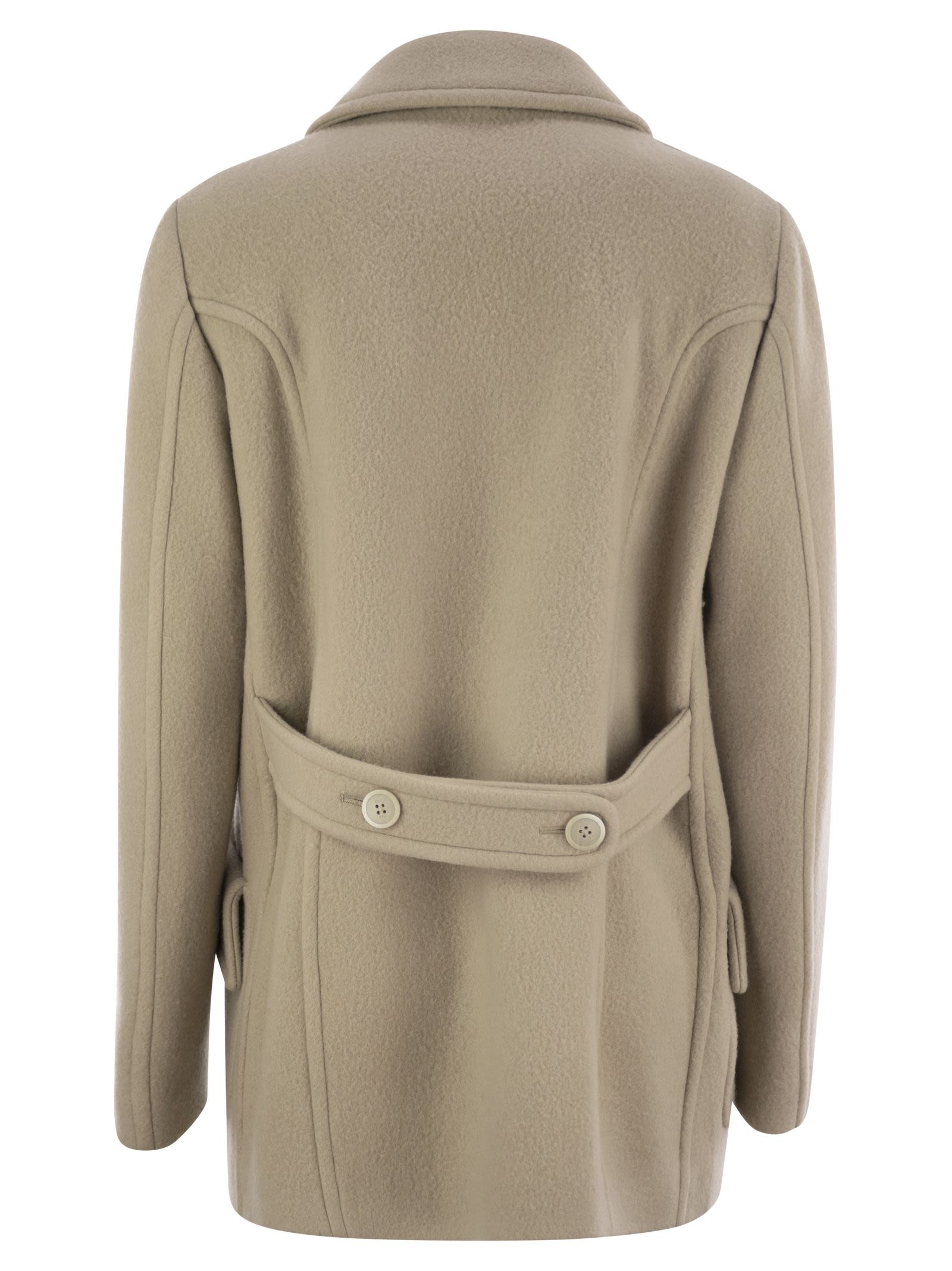 Other Designers FAY - Fay Women Wool And Cashmere Peacoat