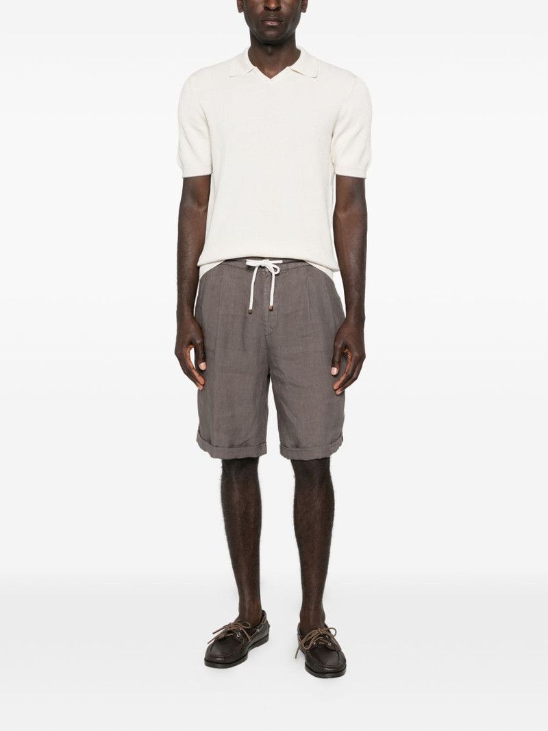 Brunello Cucinelli drawstring cuffed shorts outlook