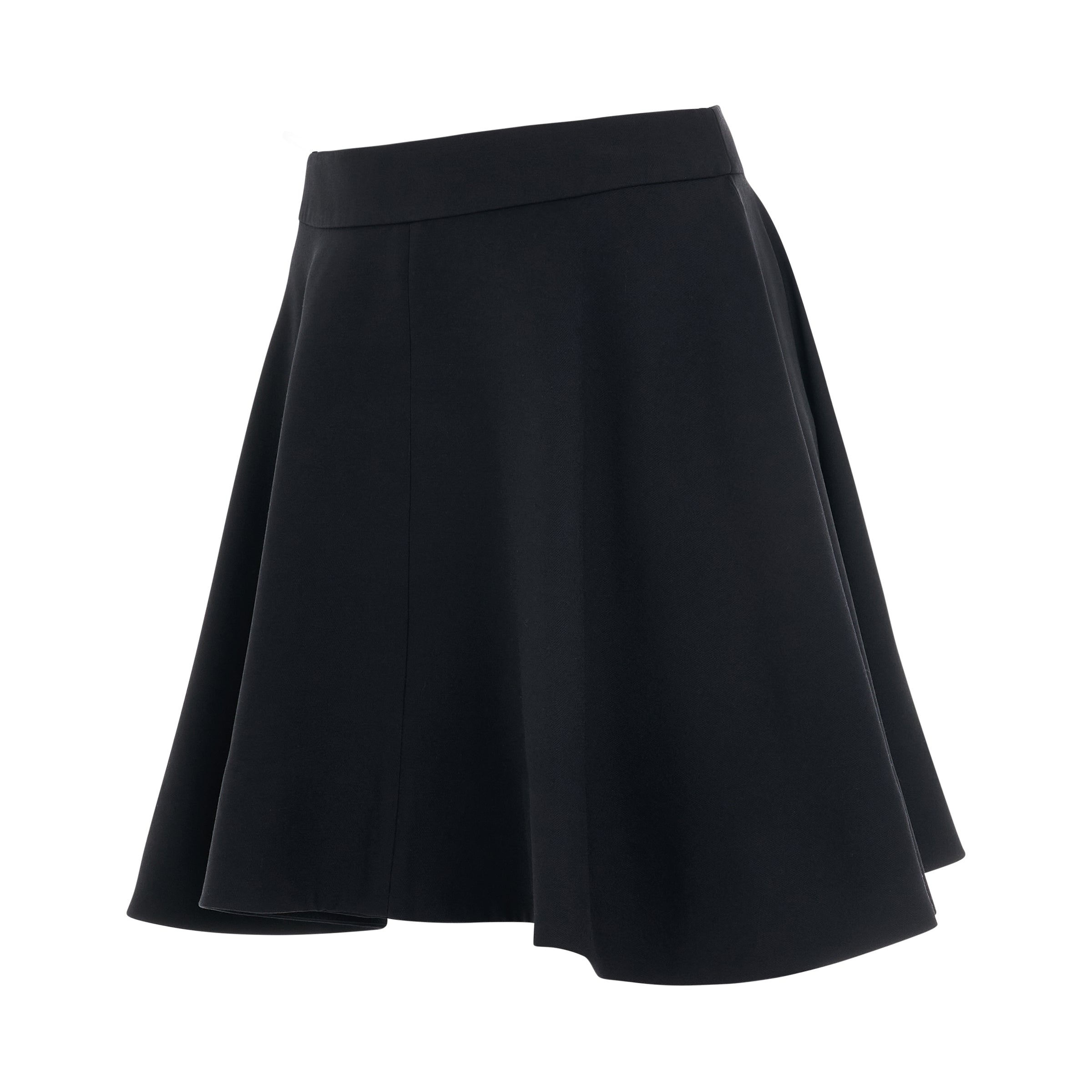 Short Skirt in Black - 2