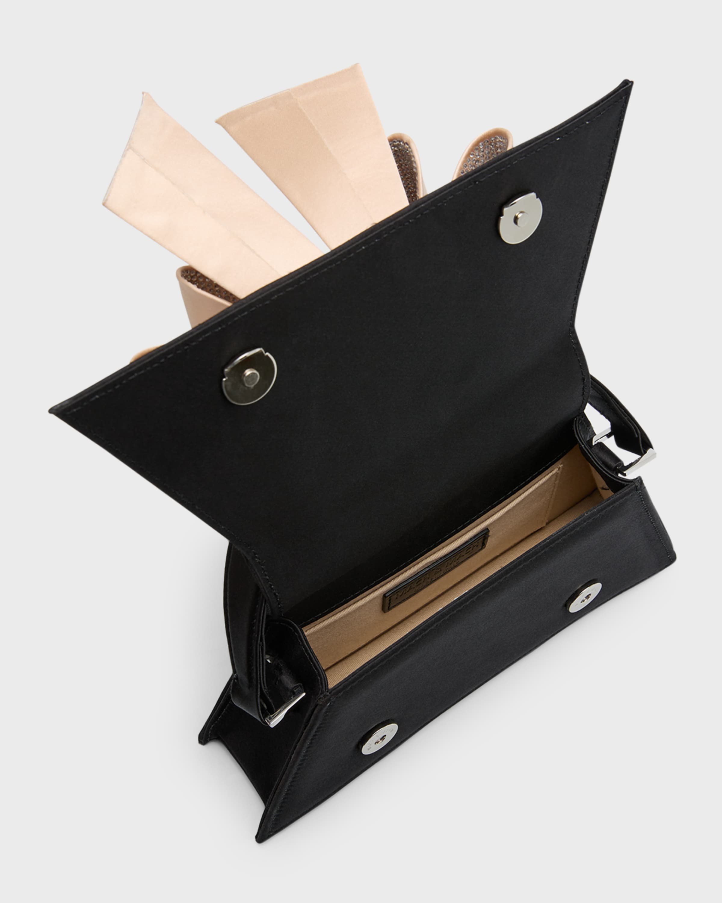 Le Cadeau Medium Bow Satin Top-Handle Bag - 3