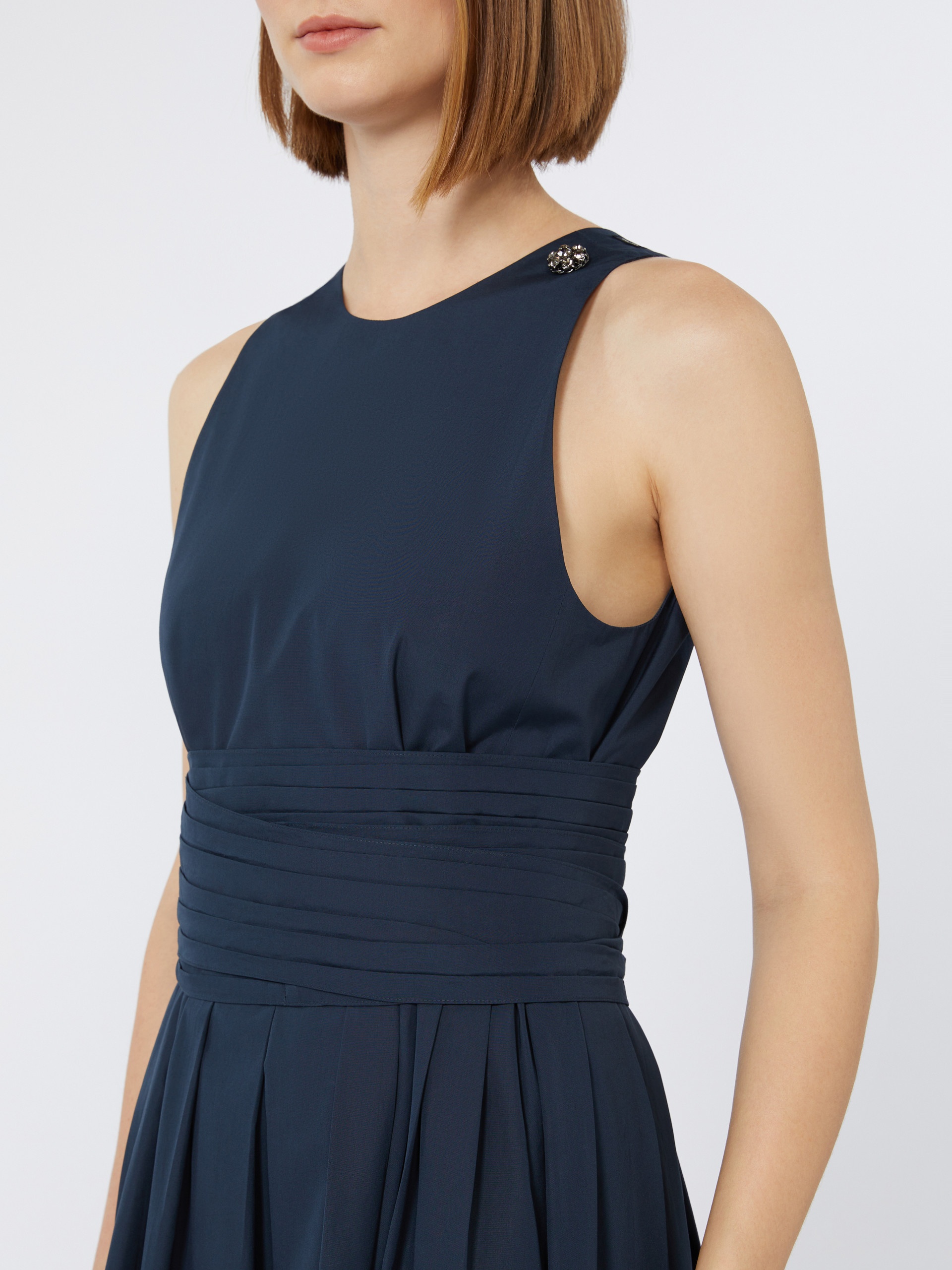☆’S Max Mara☆直営店買付☆エレガントCotton Dress/USSITA S Max Mara USSITA Sleeveless washed cotton dress | REVERSIBLE