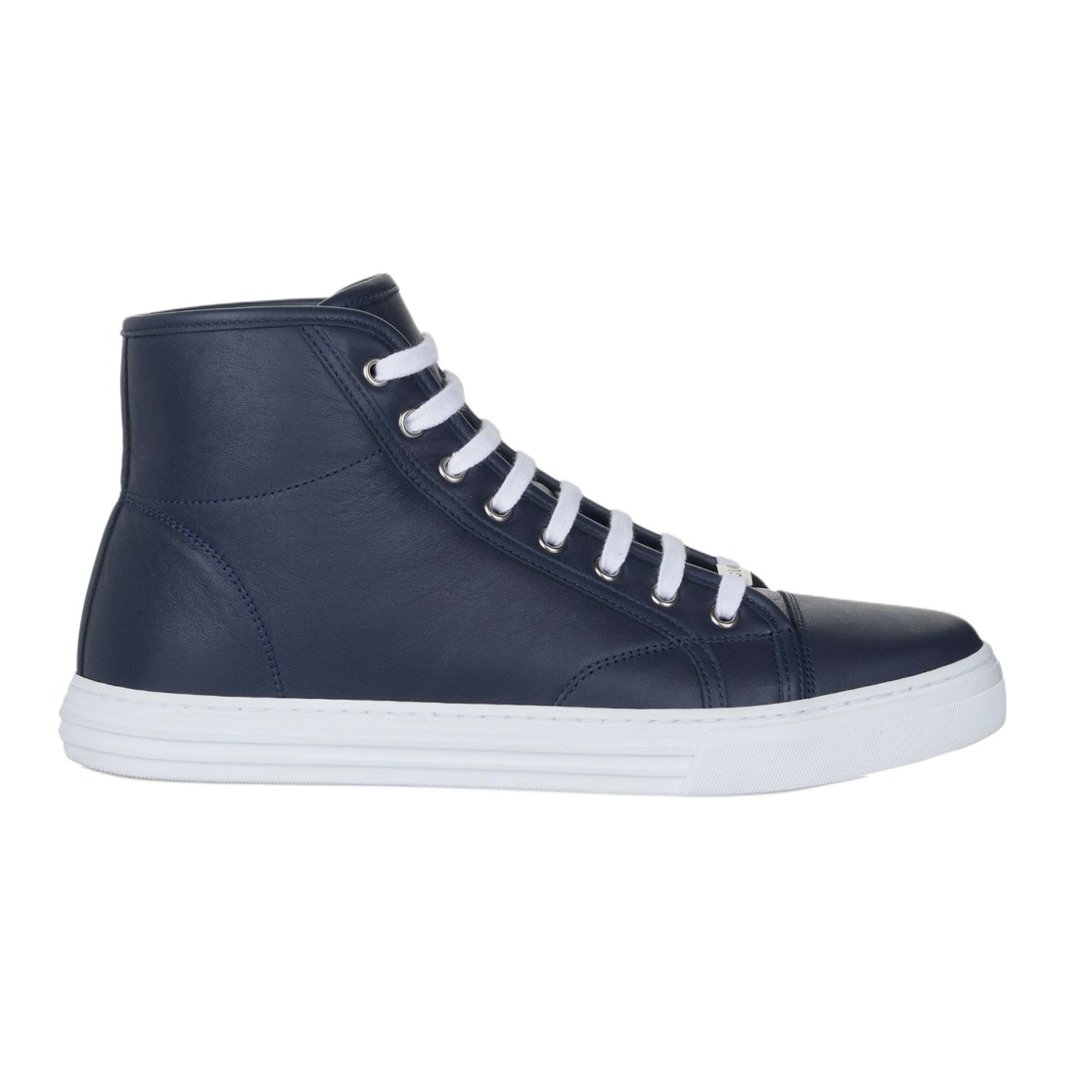 Gucci Leather High Top Sneaker 'Dark Blue' 423300-A9L00-4009 - 2