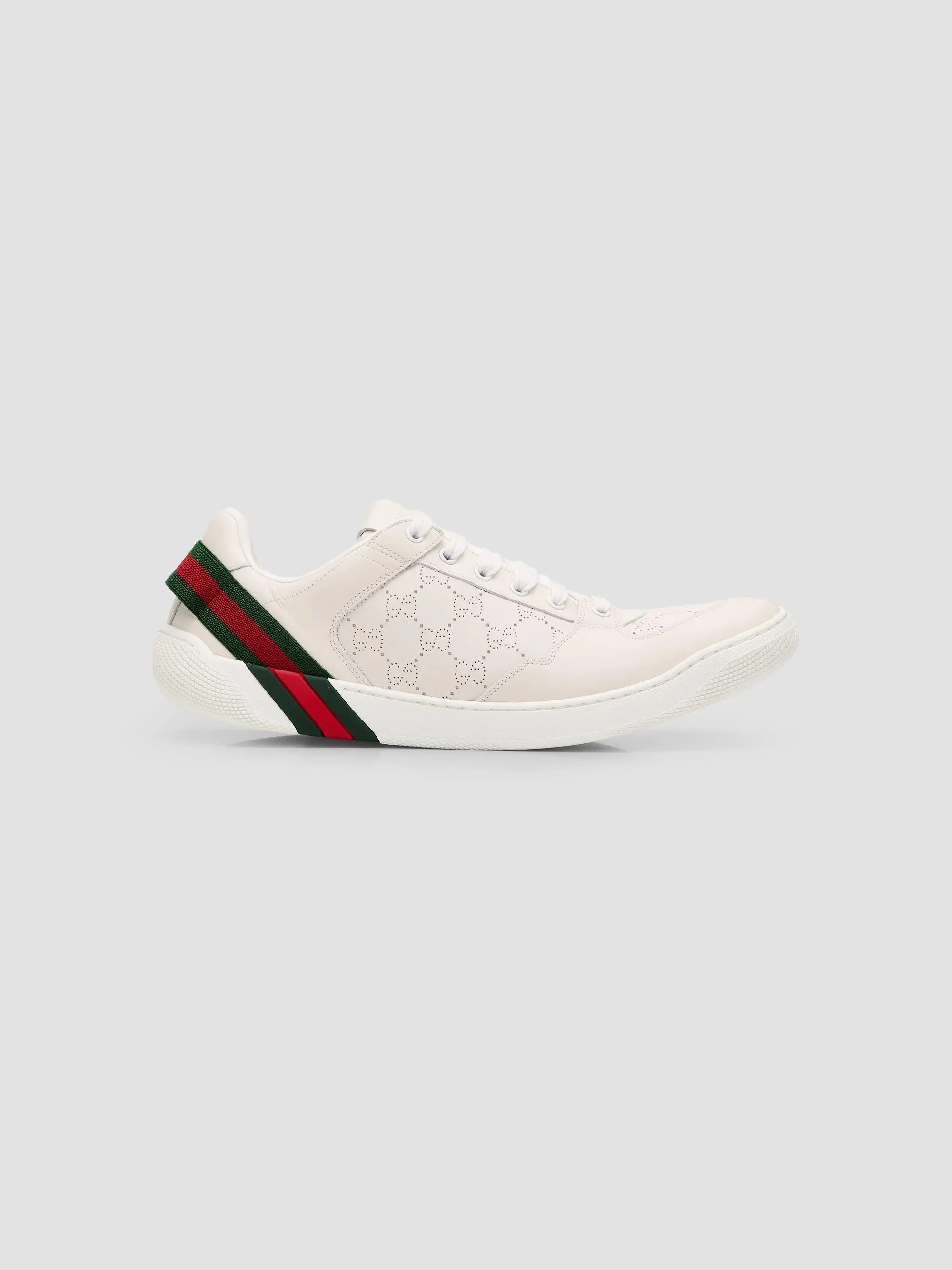 Men's Primavera Screener 3.0 Leather Low-Top Sneakers - White - 1