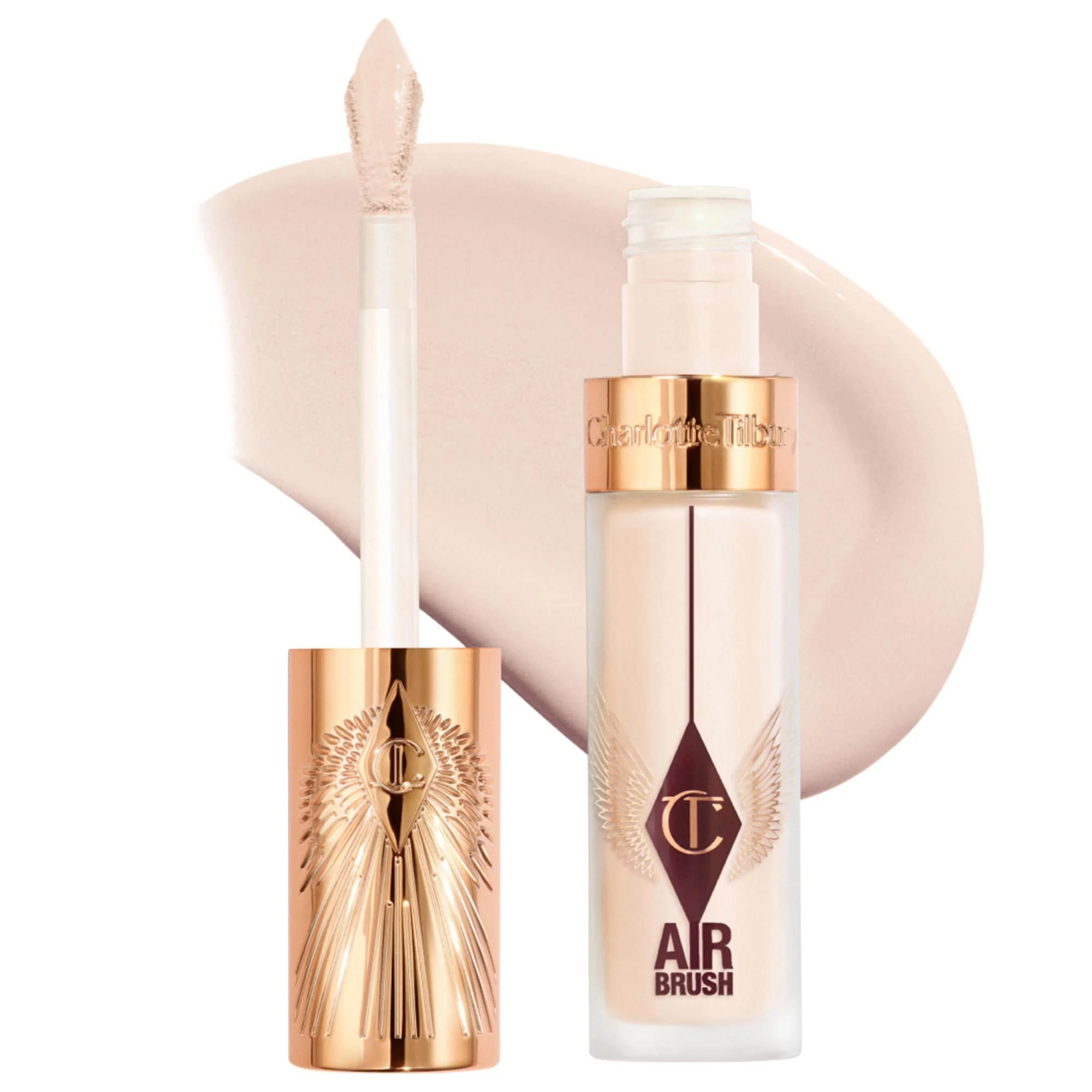 Airbrush Flawless Crease-Proof Long-Wear Blur Concealer with Hyaluronic Acid - 1