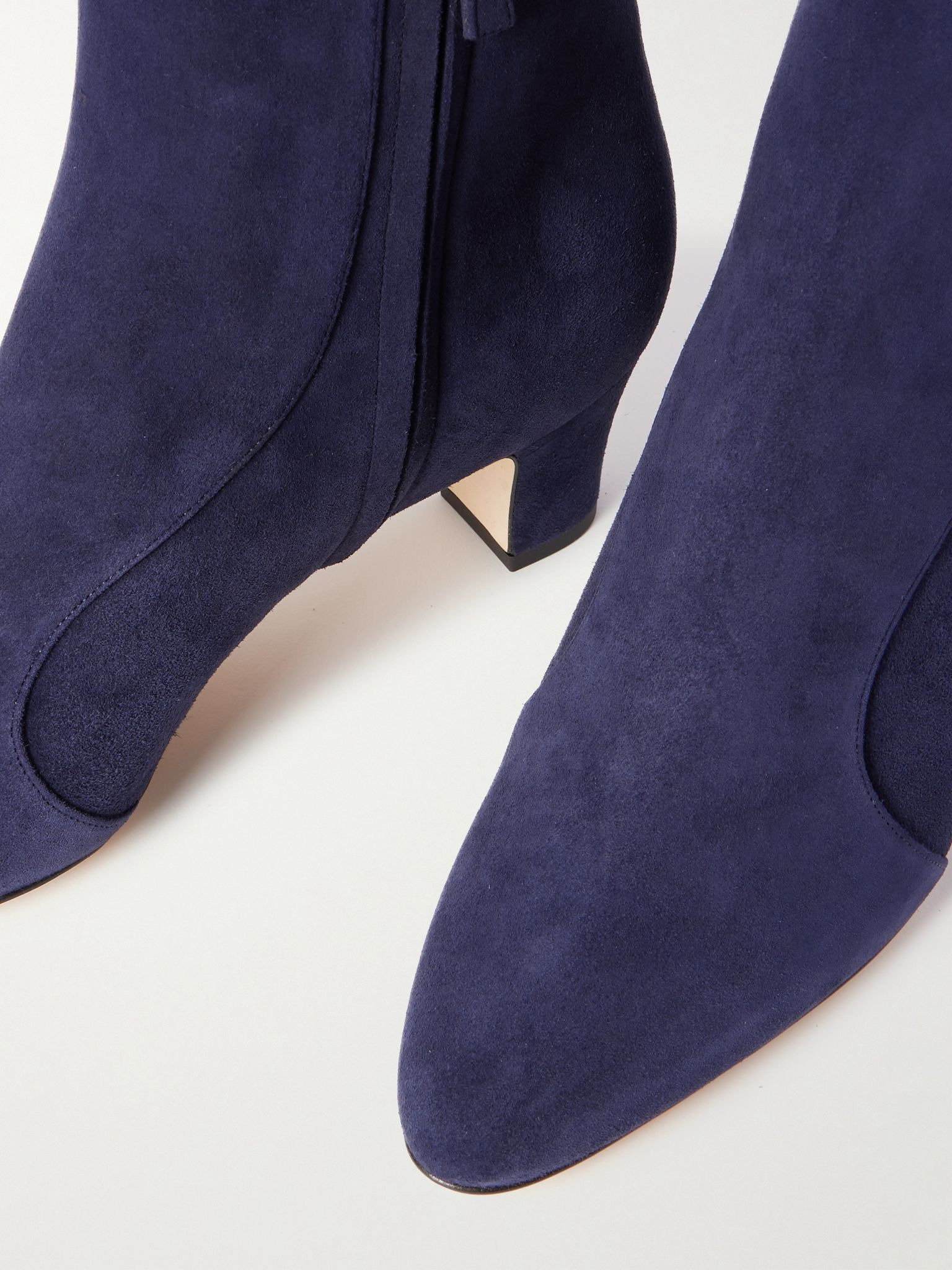 Myconia 50 suede ankle boots Navy - 4