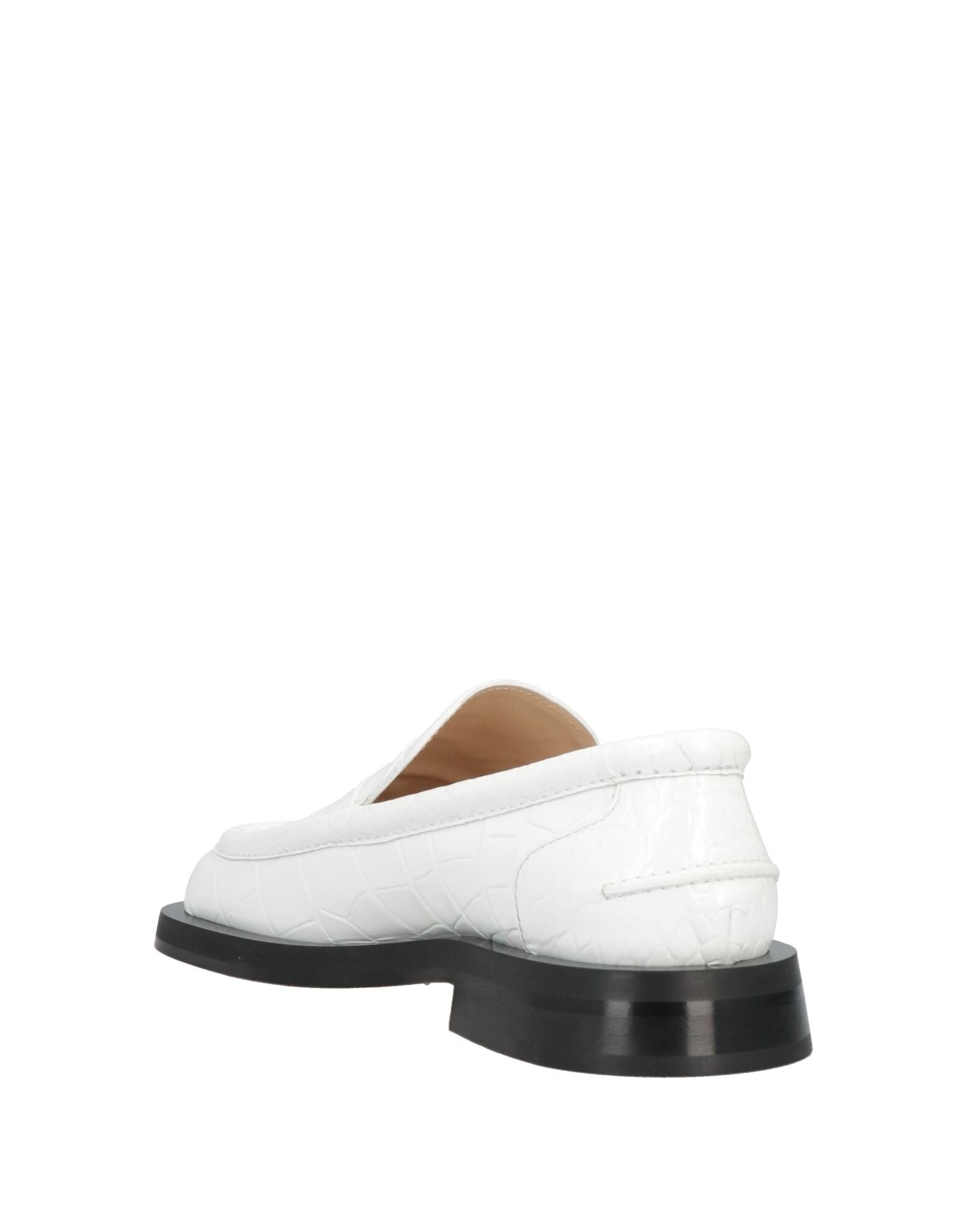 White Women's Loafers - 3