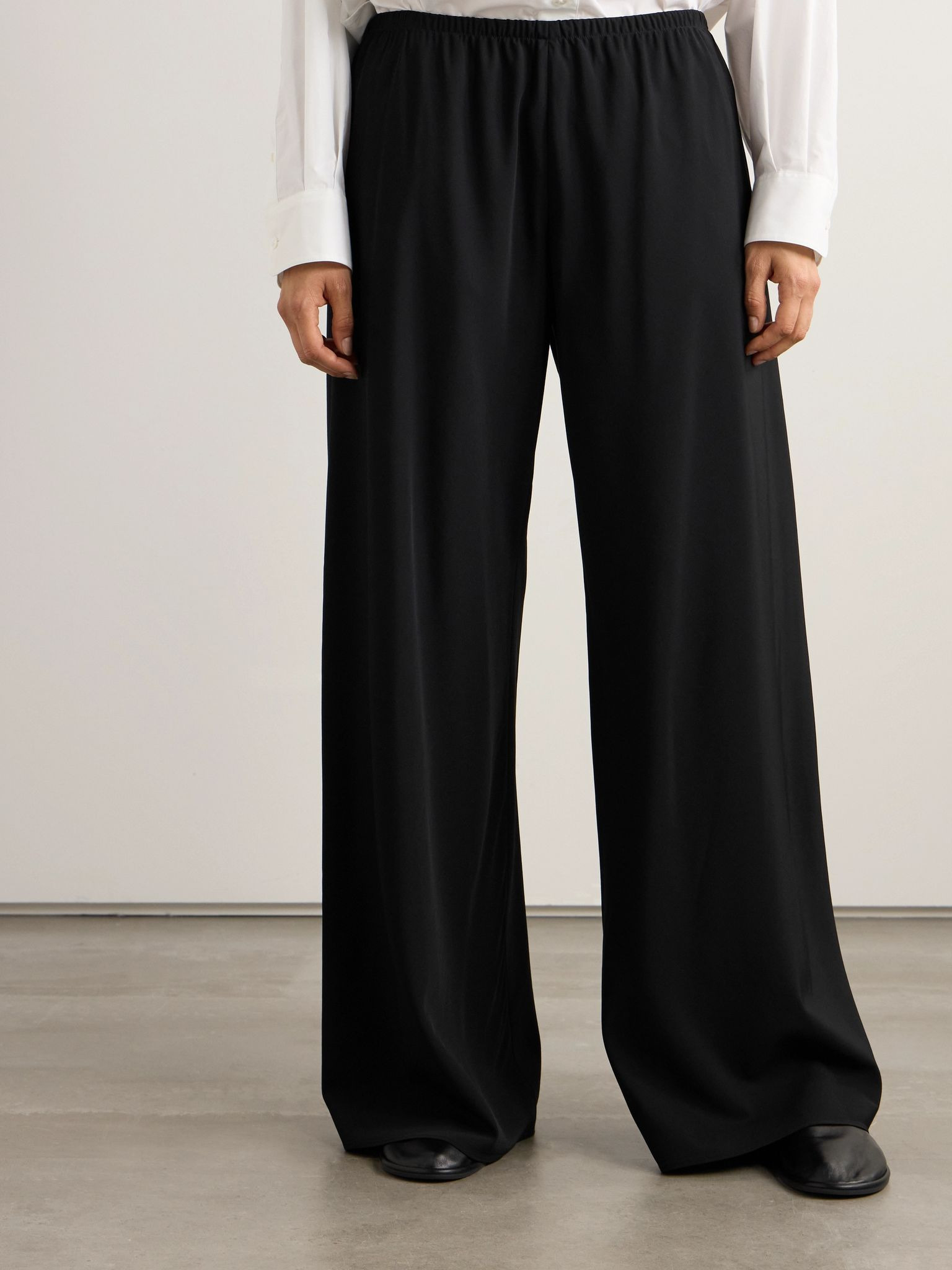 Essentials Gala jersey wide-leg pants Black - 3