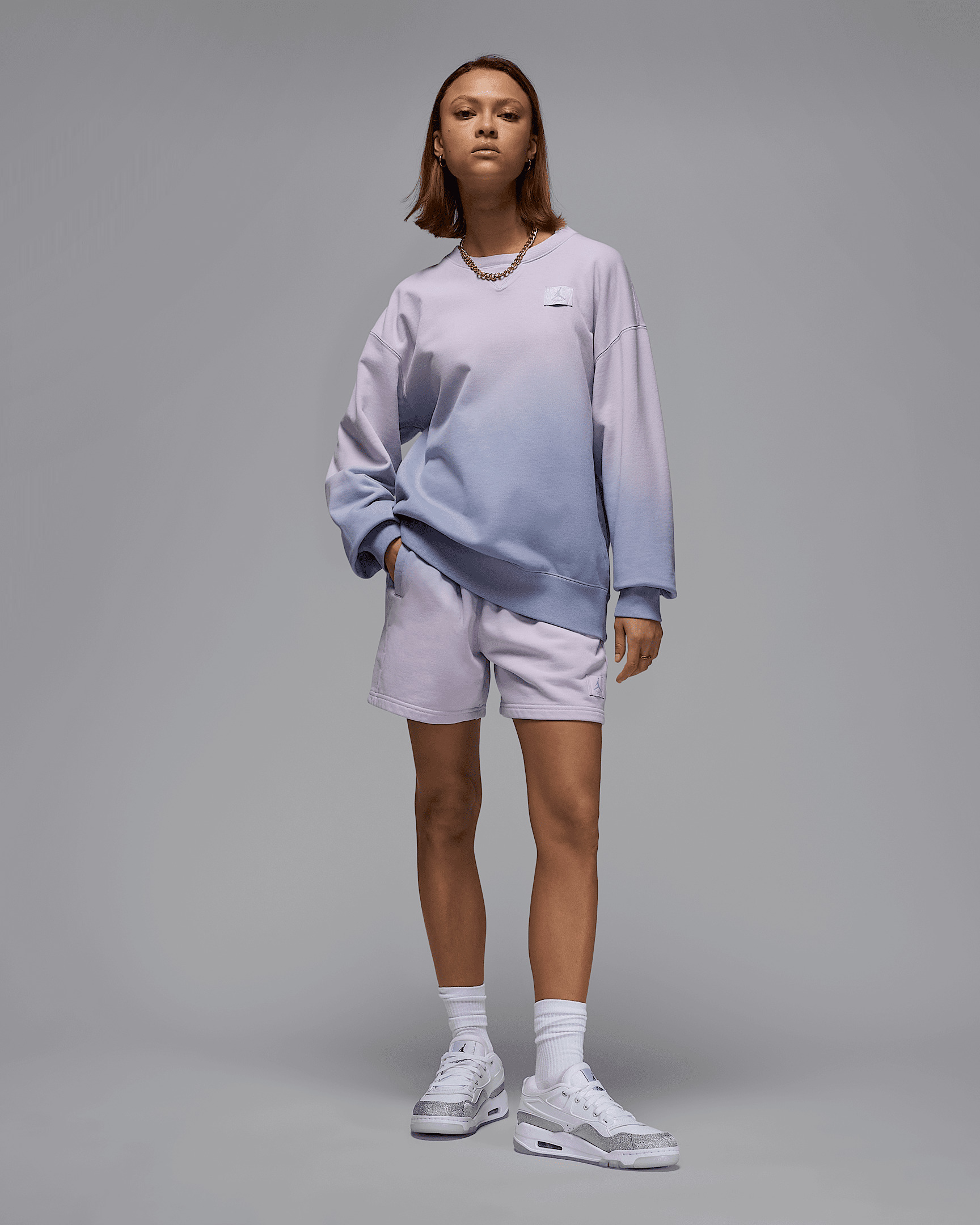 Jordan Flight Fleece Women's French Terry Crew-Neck Sweatshirt - 5