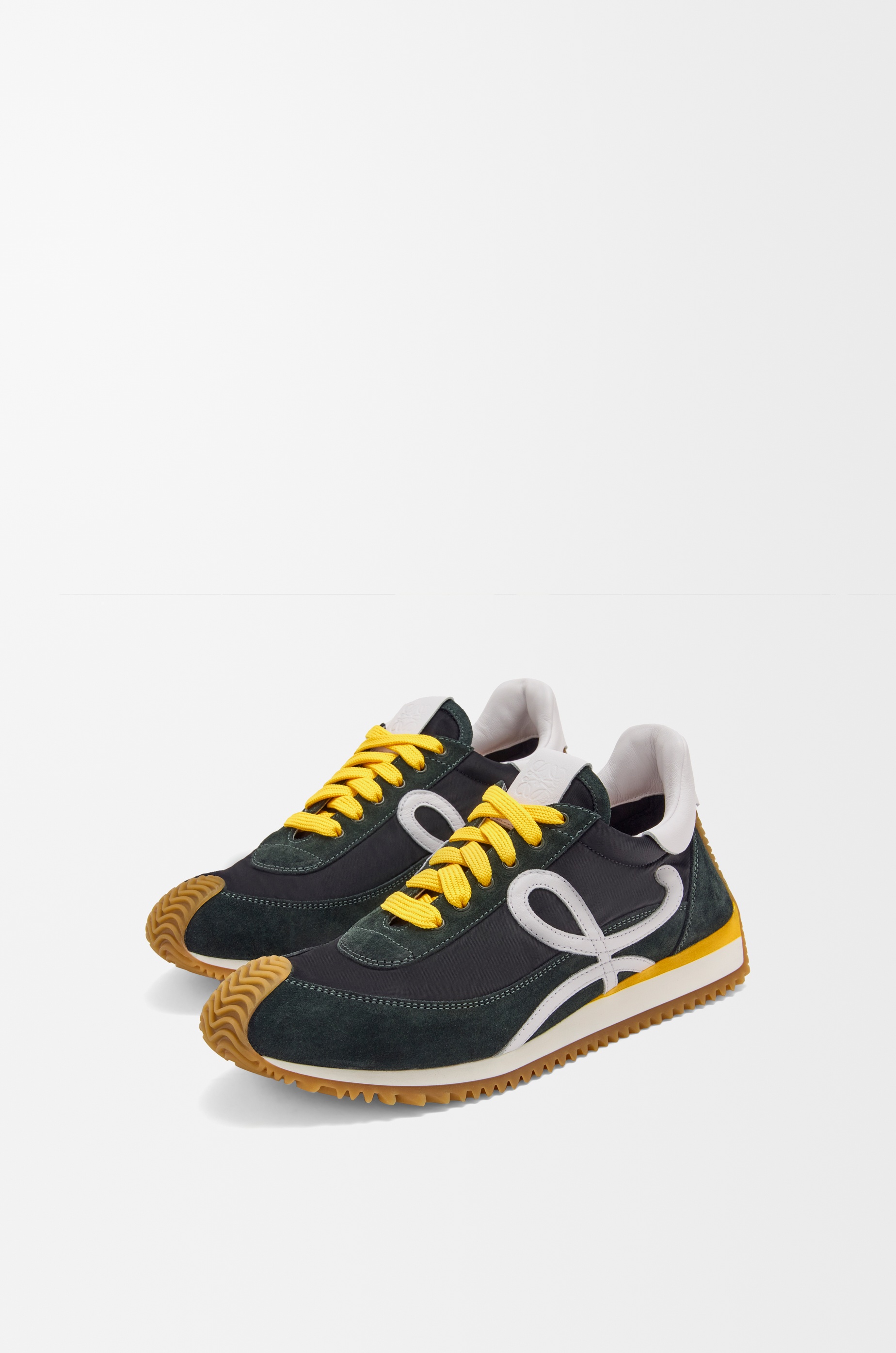 Flow Runner 2.0 in nylon and suede - 3