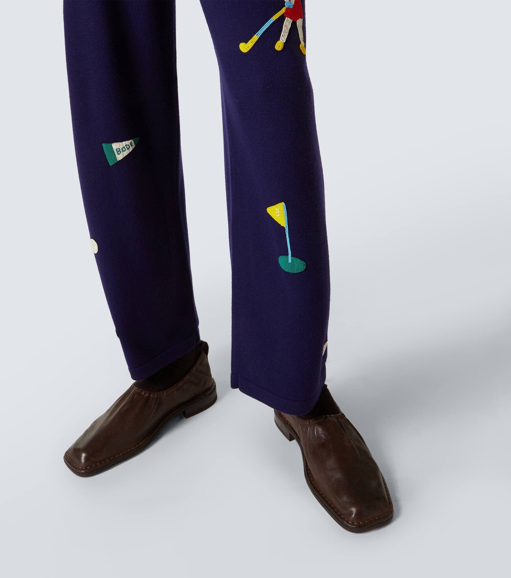 Golf wool sweatpants - 6